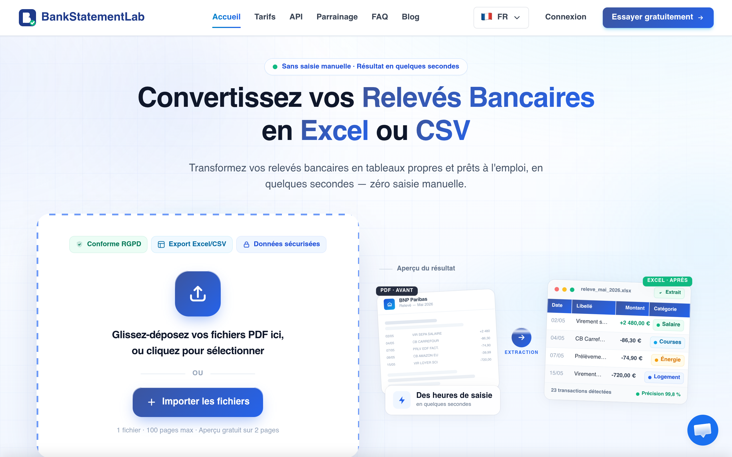 BankStatementLab screenshot – image 1