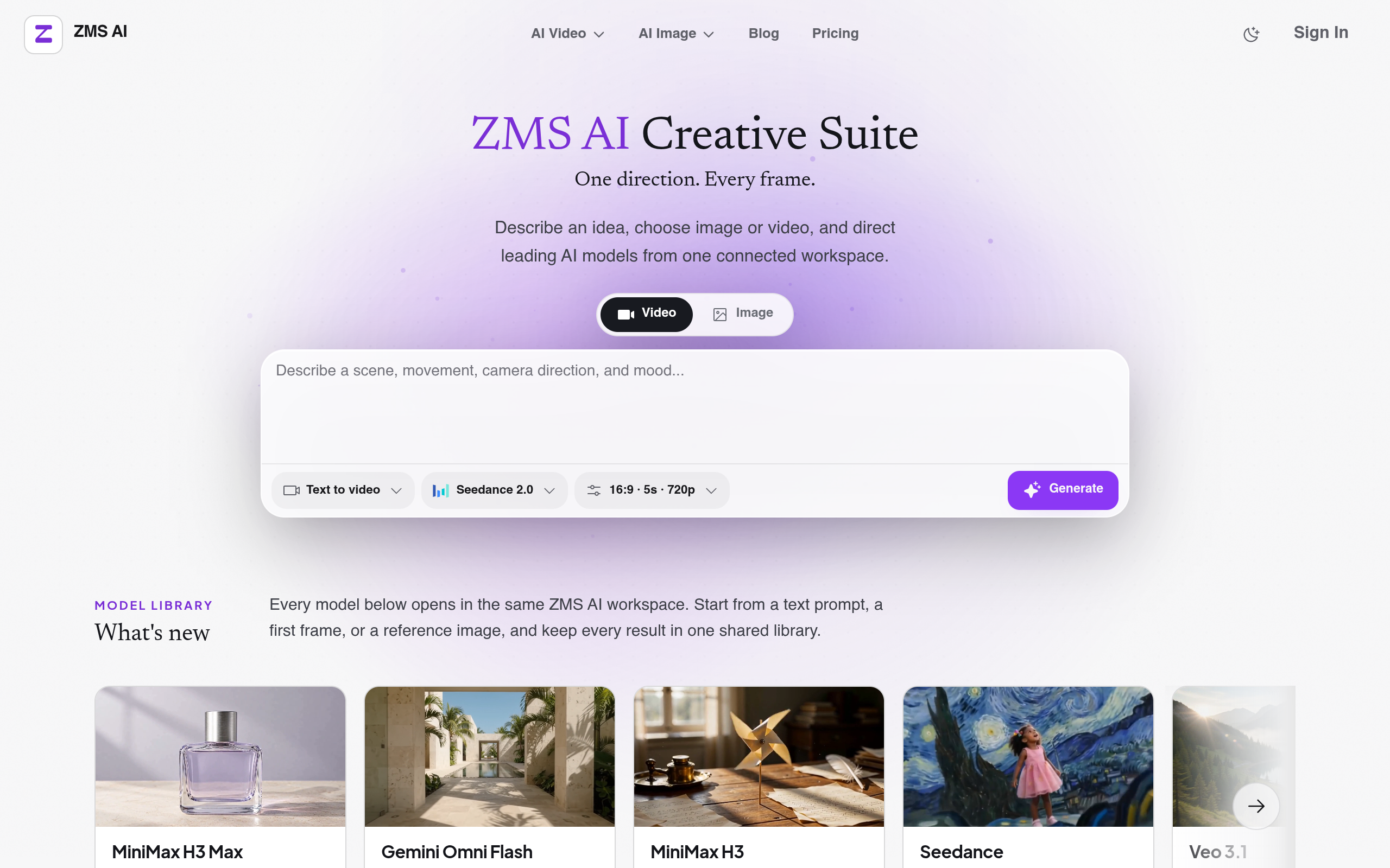 ZMS AI screenshot, image 1