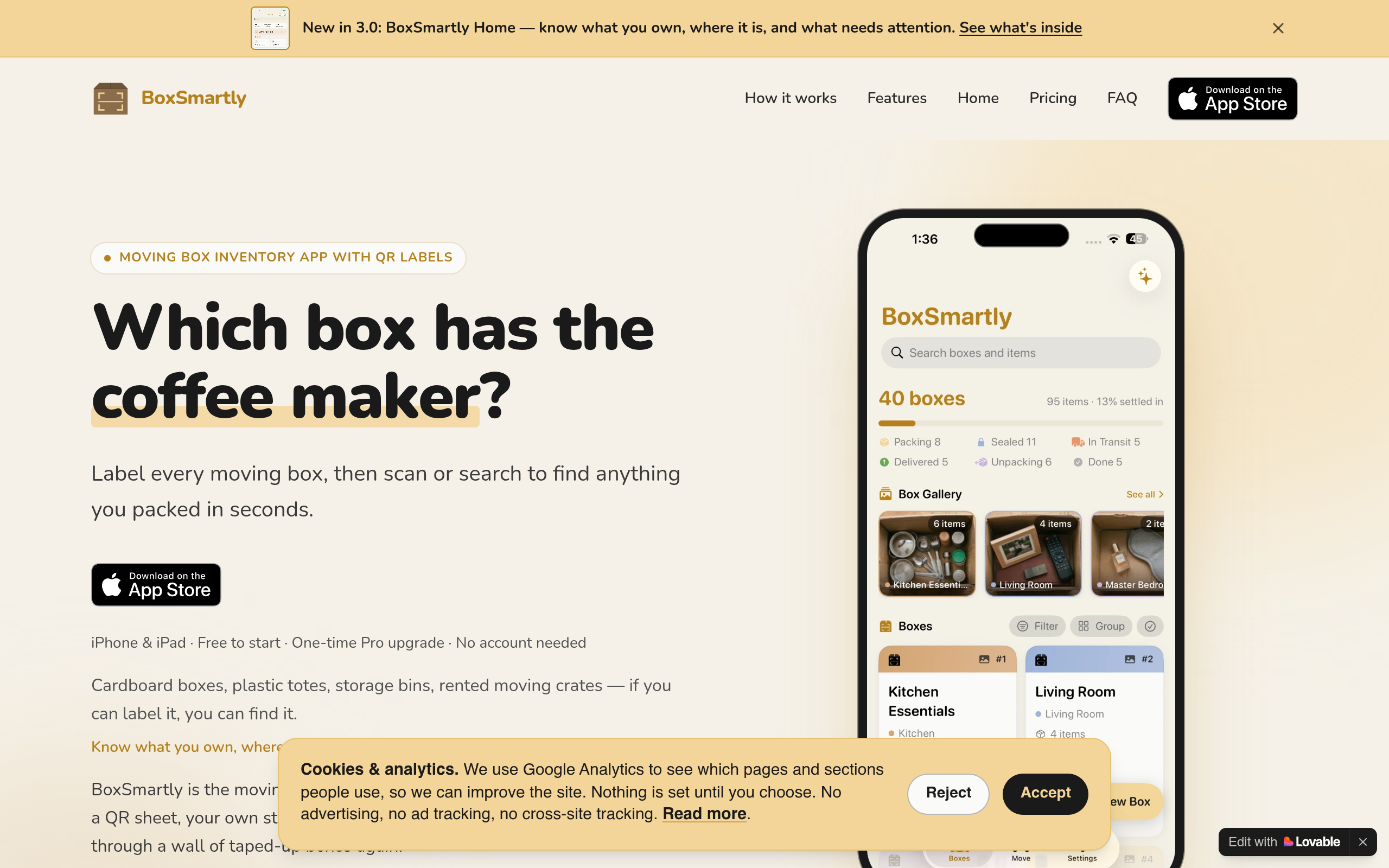 BoxSmartly screenshot