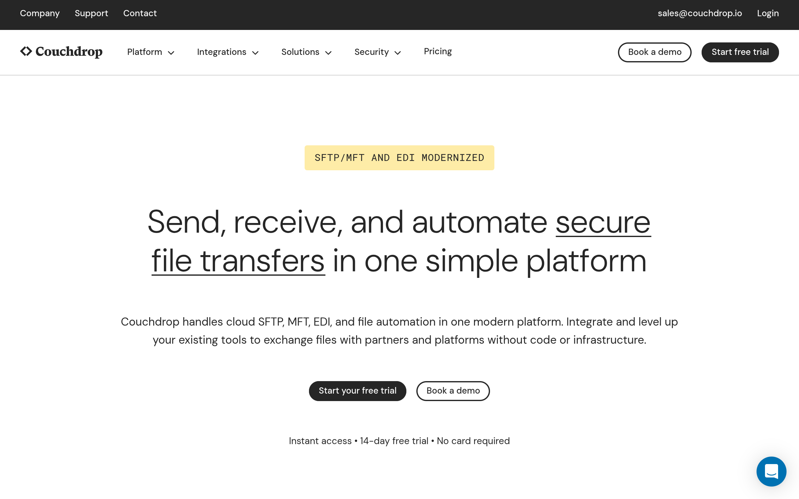 Couchdrop screenshot – image 1