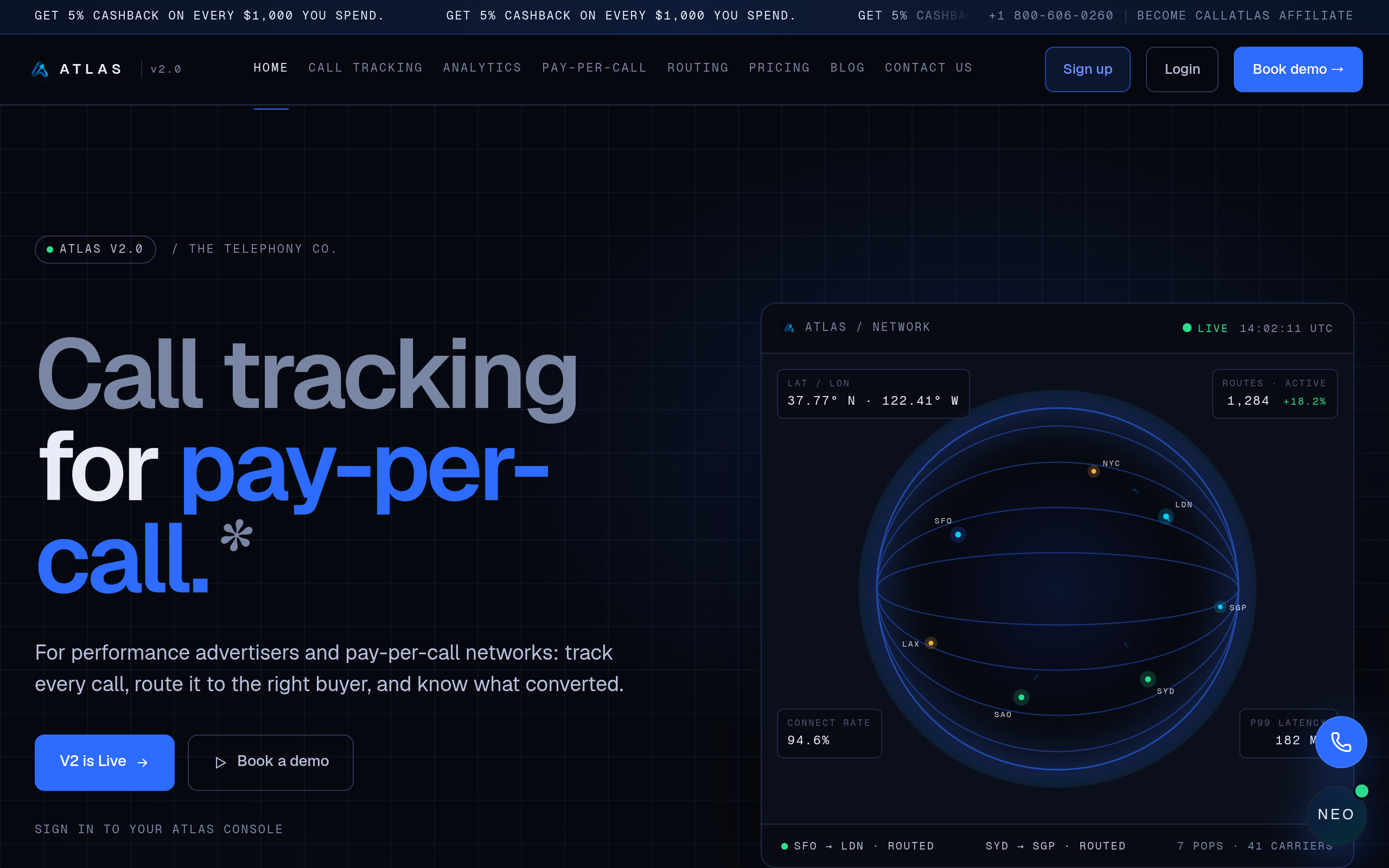 CallAtlas screenshot, image 1