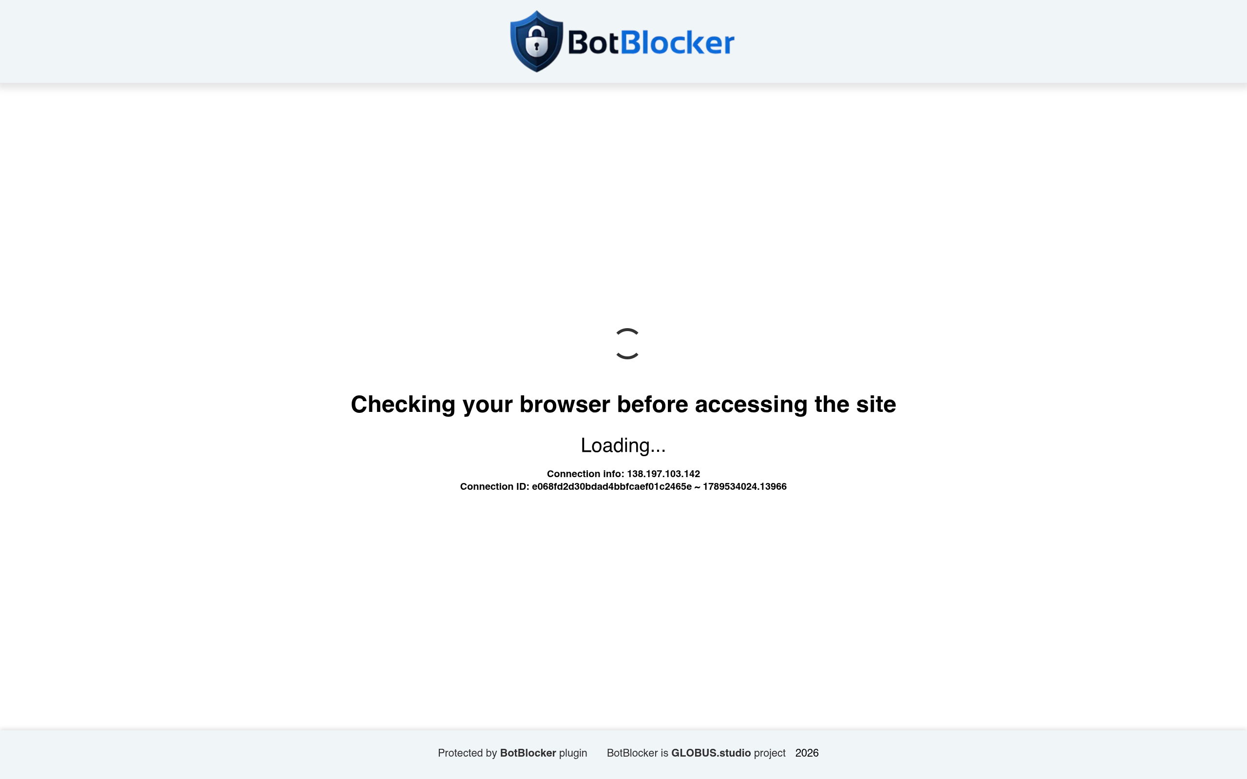 BotBlocker security plugin screenshot, image 1