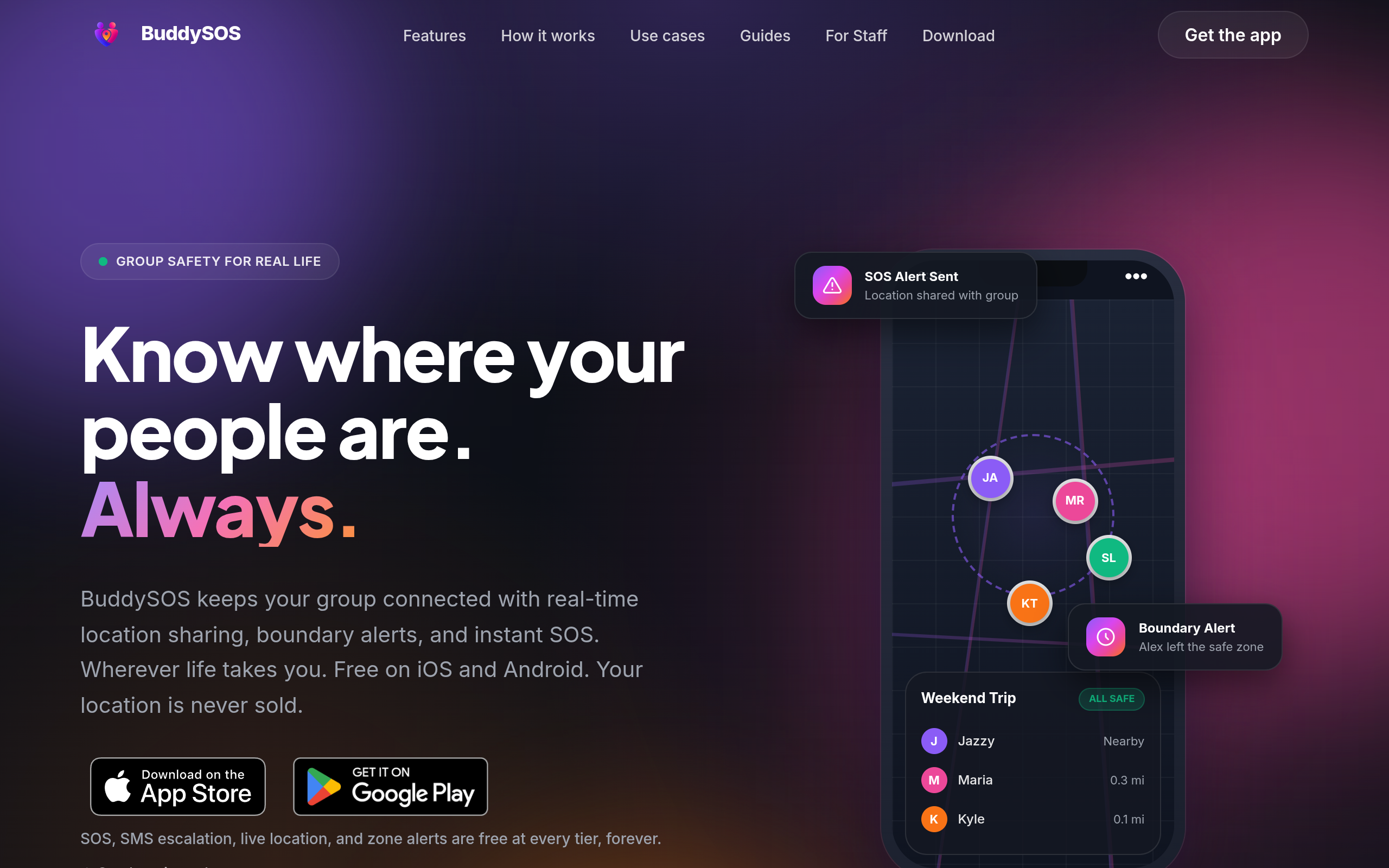BuddySOS screenshot – image 1