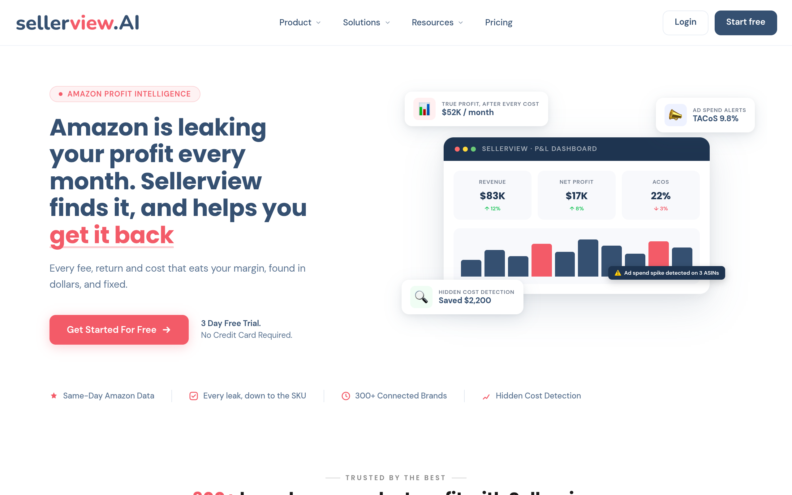 Sellerview.ai screenshot