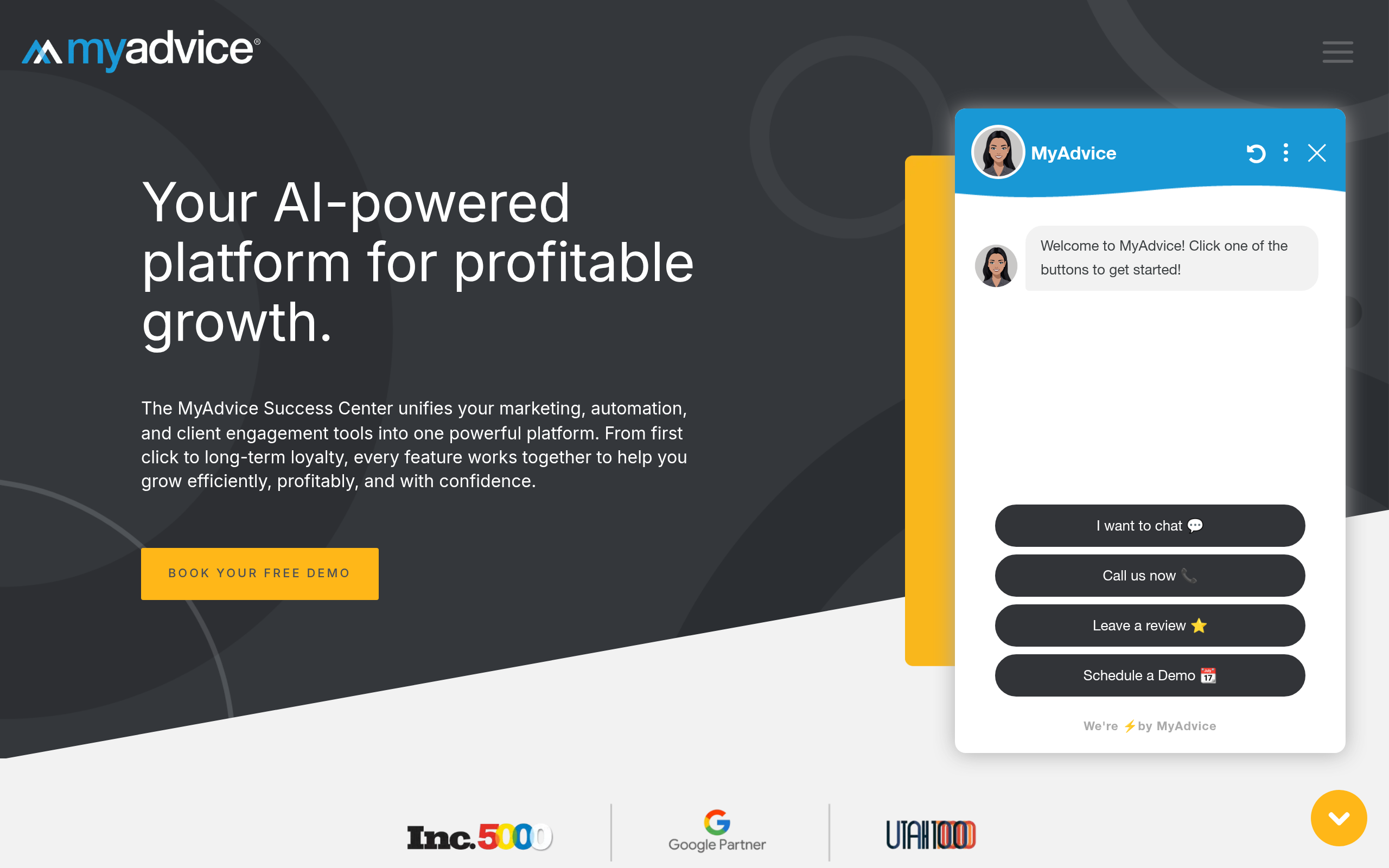 Advice Media Screenshot