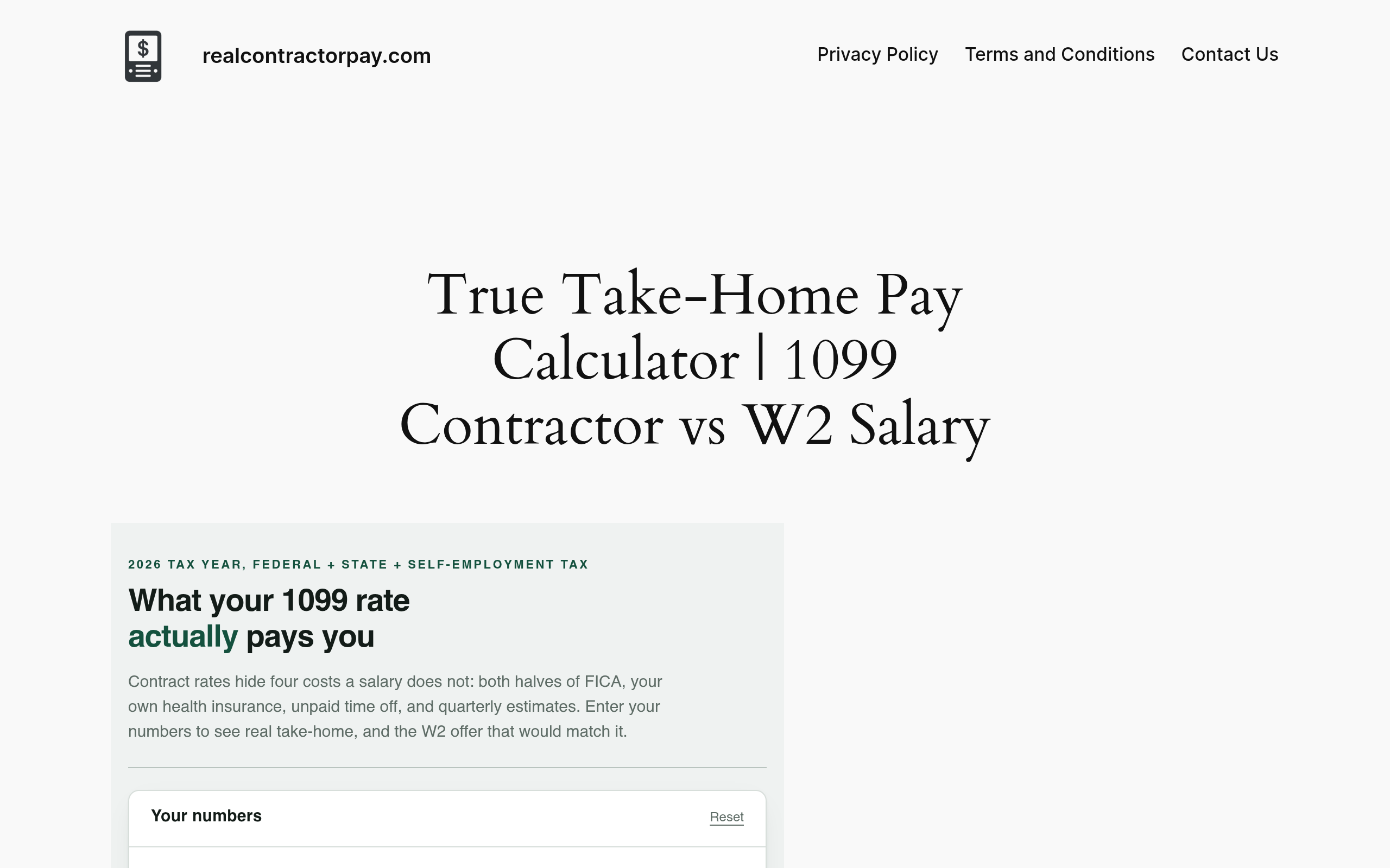 realcontractorpay.com screenshot – image 1