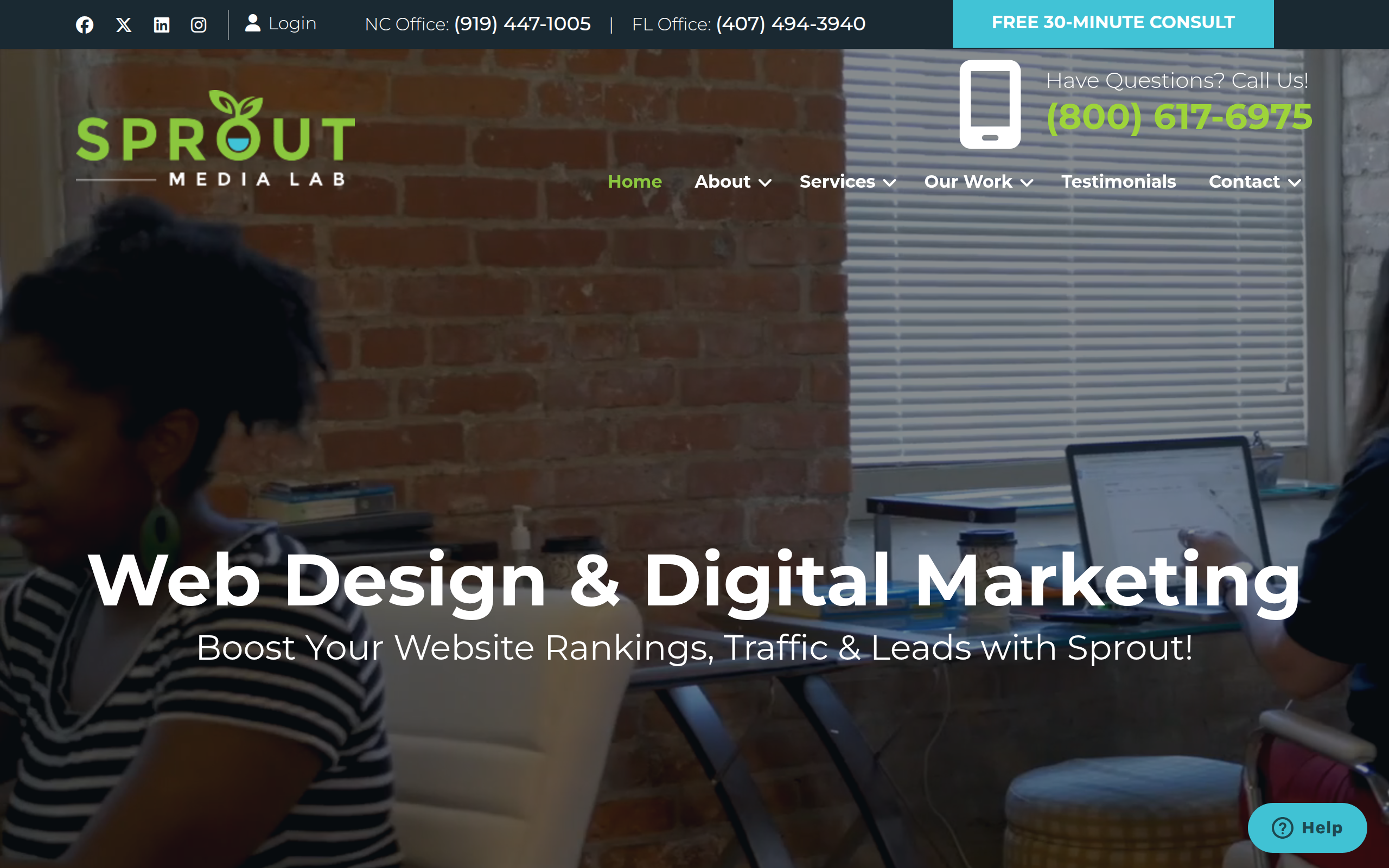 Sprout Media Lab Screenshot