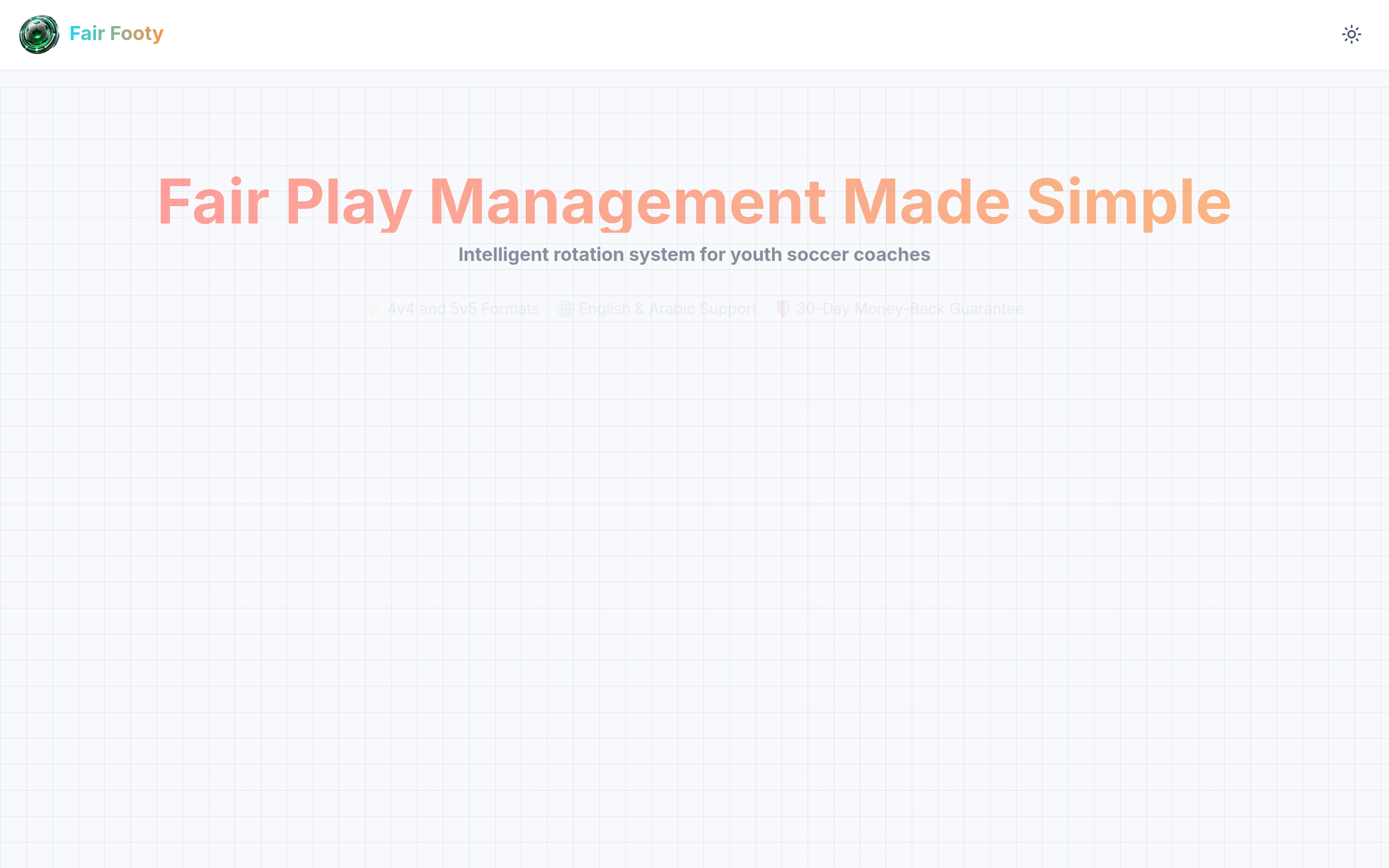 FAIR Footy - Innovative platform promoting equal opportunities and fair play in soccer communities worldwide