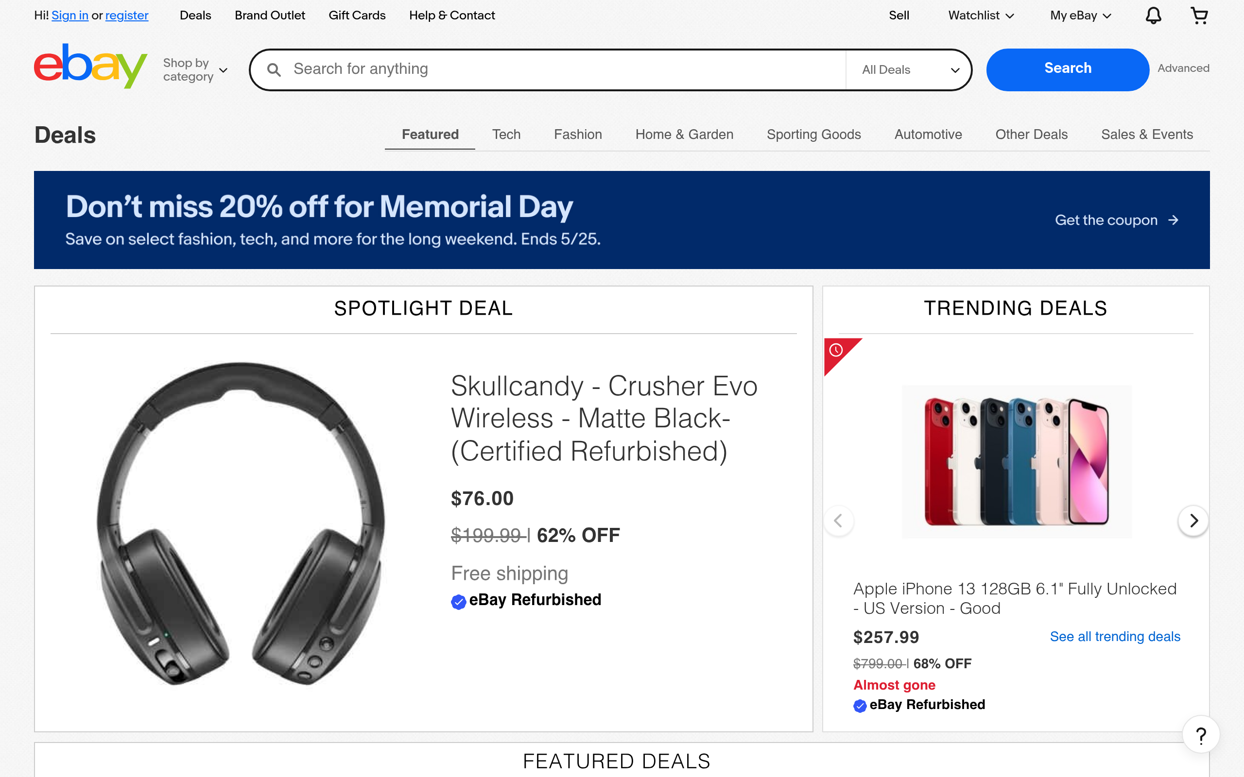 Deal tikka image