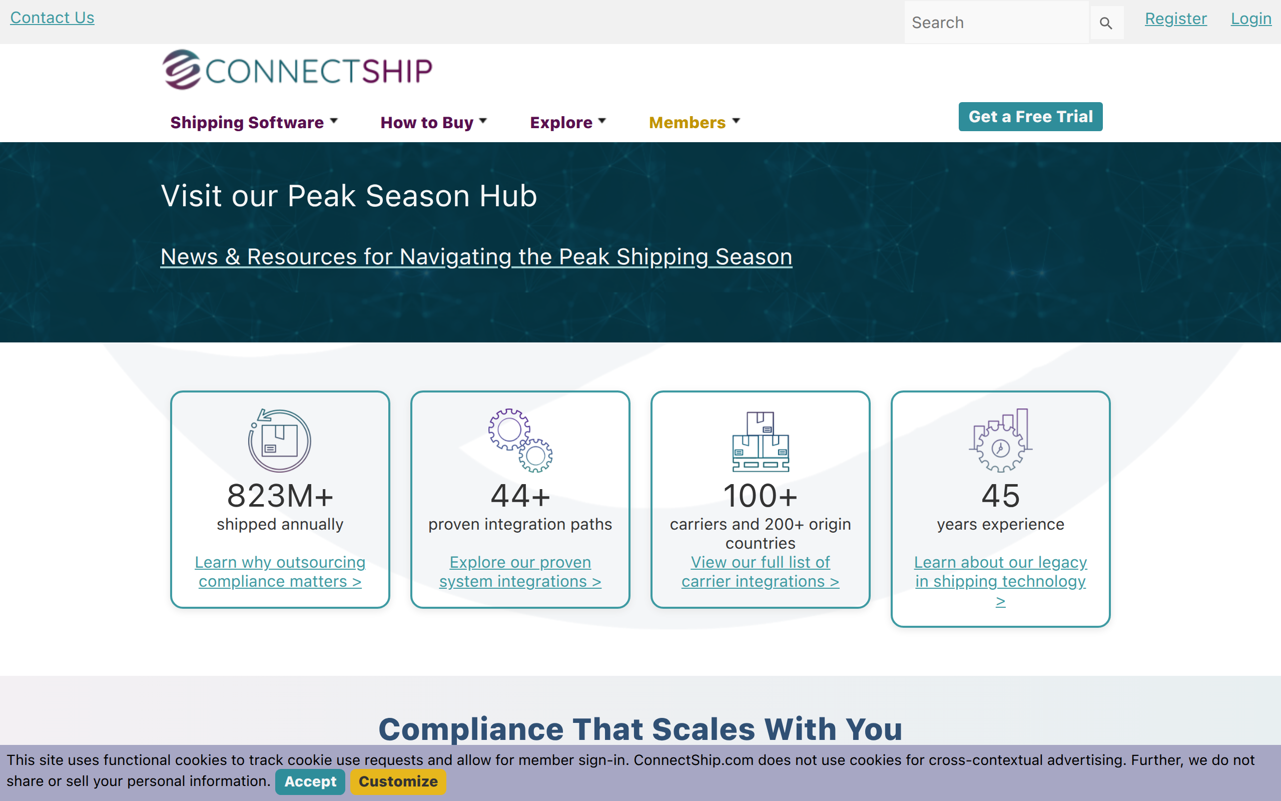 ConnectShip Screenshot