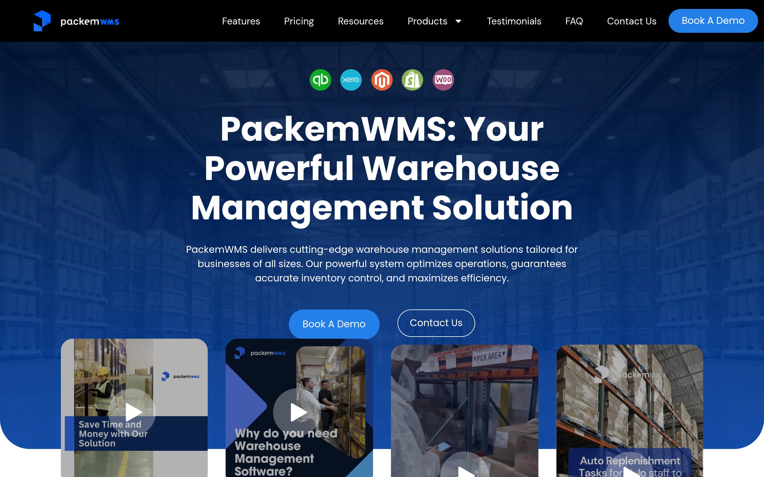 PackemWMS screenshot, image 1