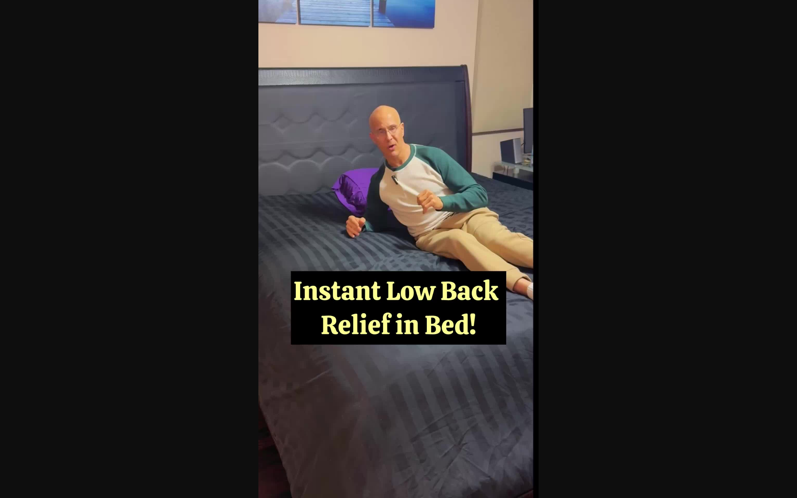 Relieve Lower Back Pain with a Sacroiliac Stretch
