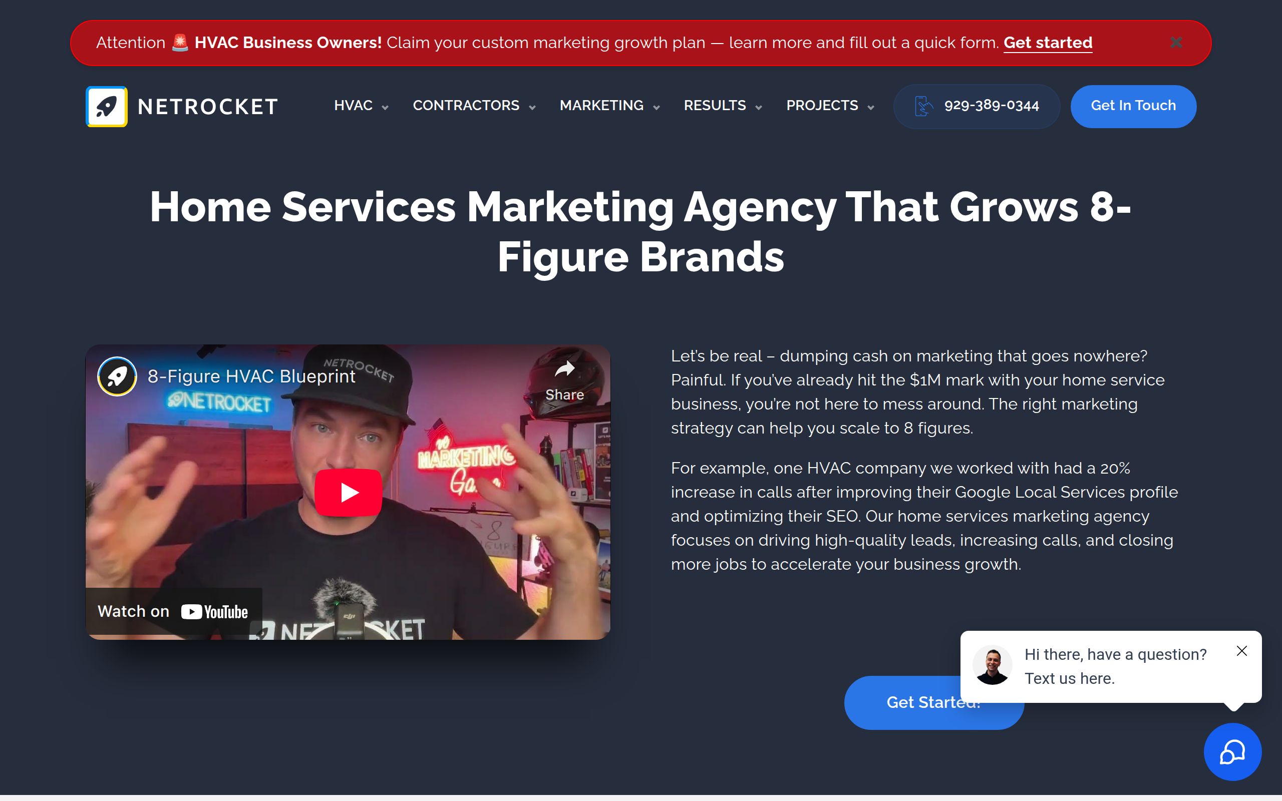 Netrocket Screenshot