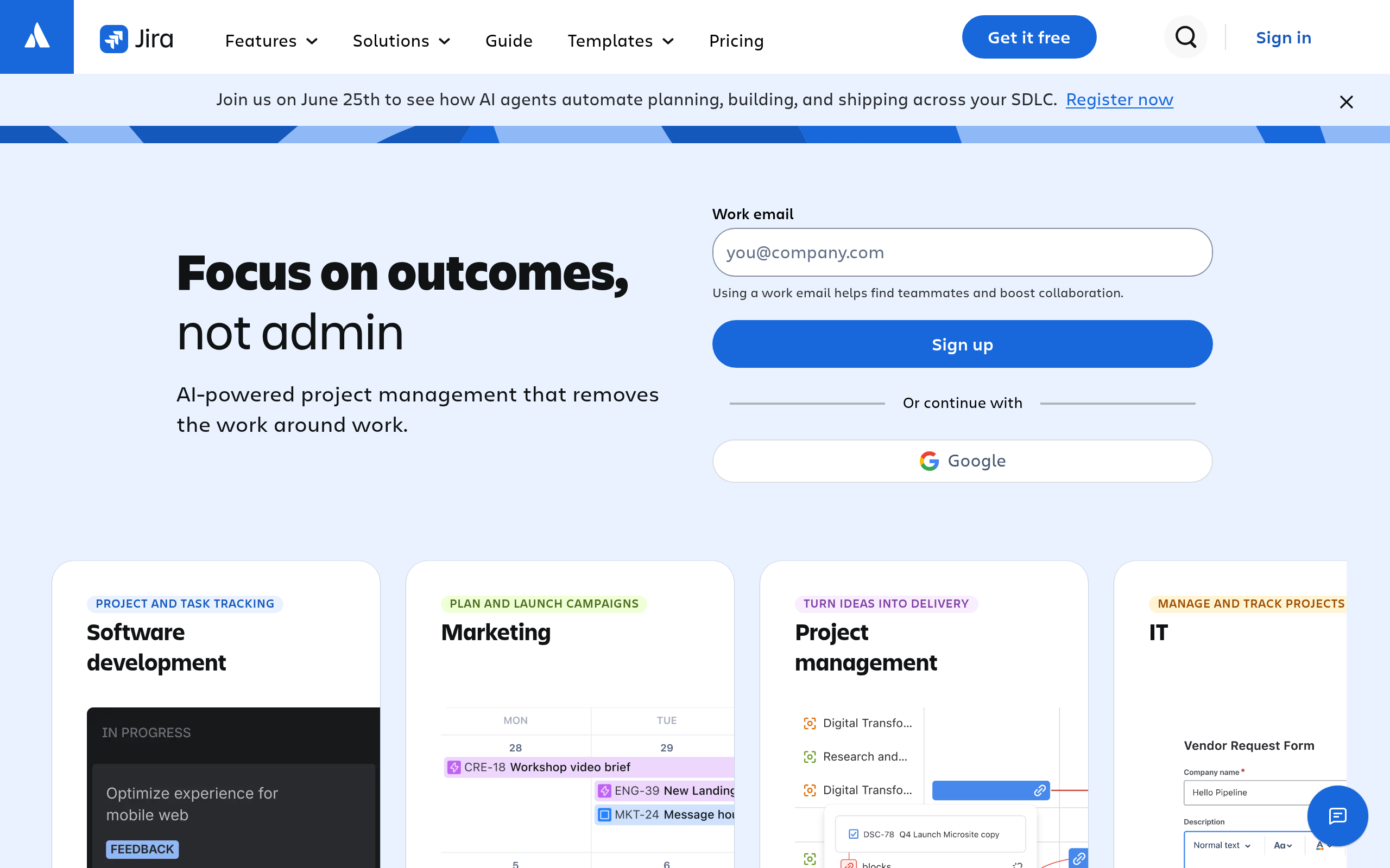 Jira 产品截图