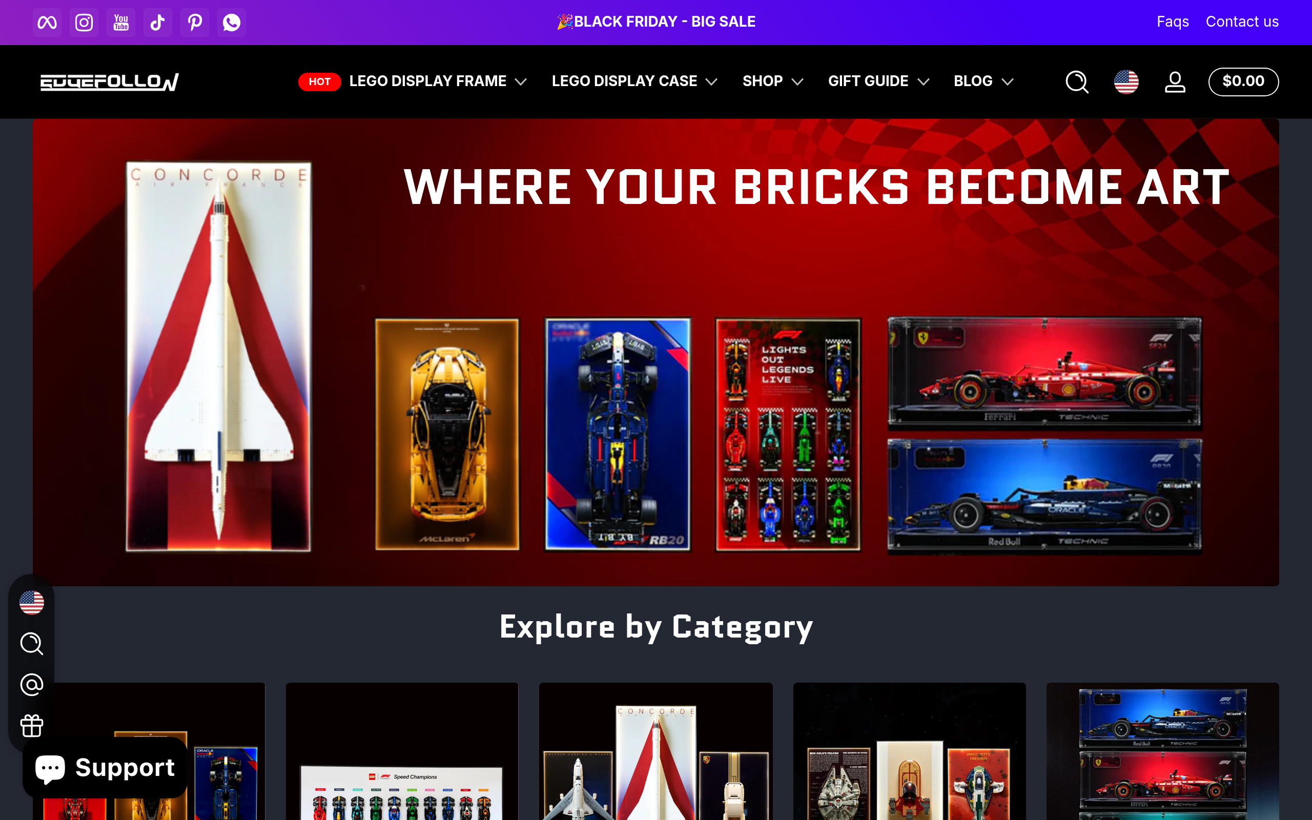 Edgefollow screenshot