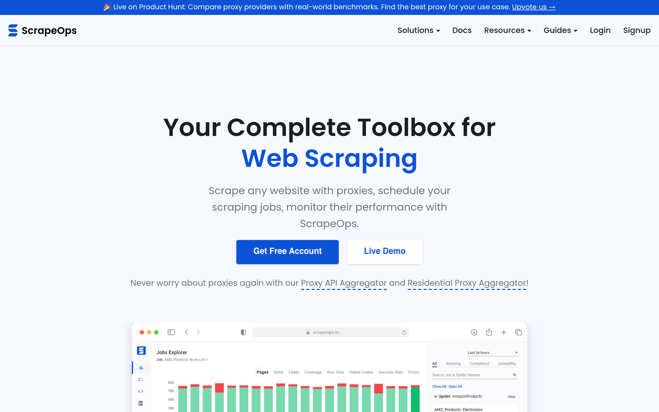 Proxy Tester by ScrapeOps screenshot – image 1