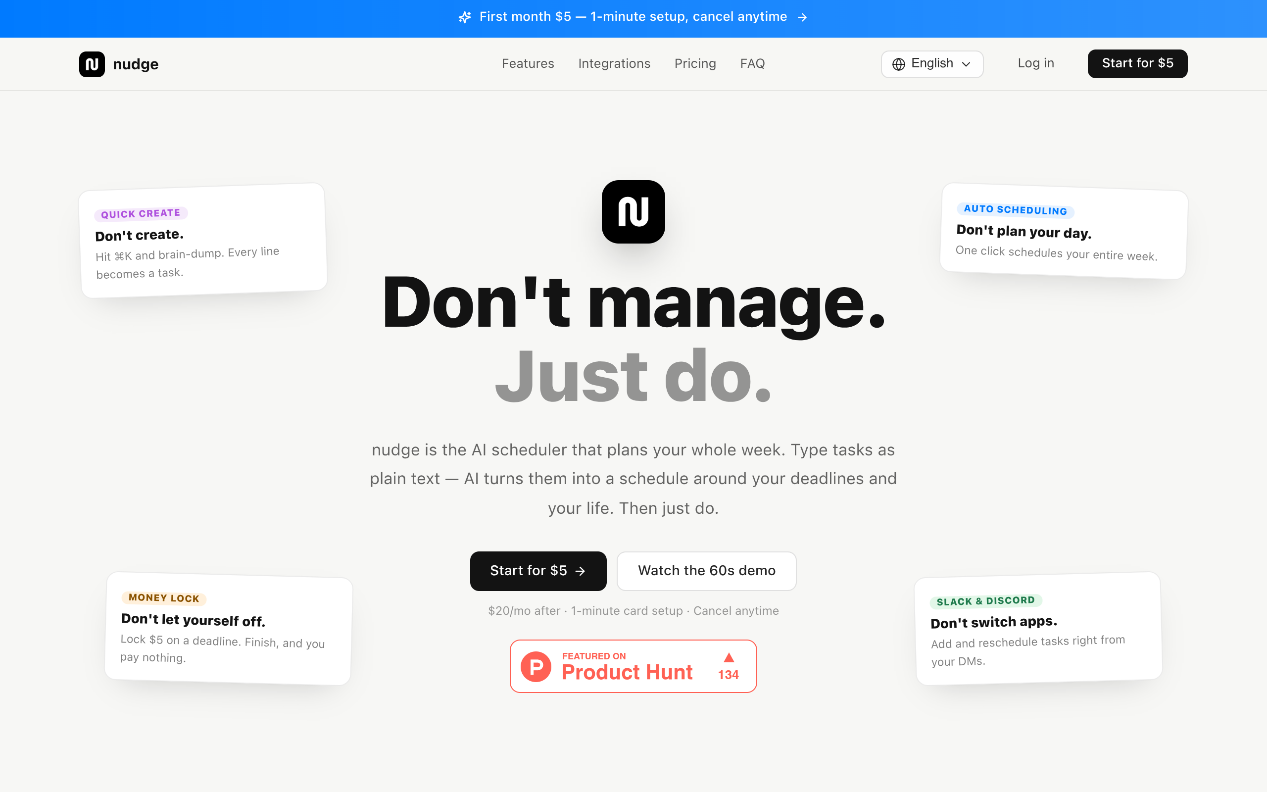 nudge2.0 screenshot – image 1