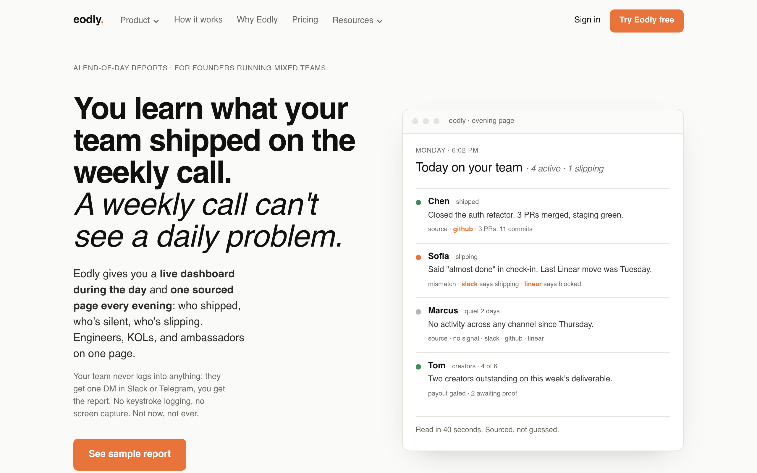 Eodly screenshot – image 1
