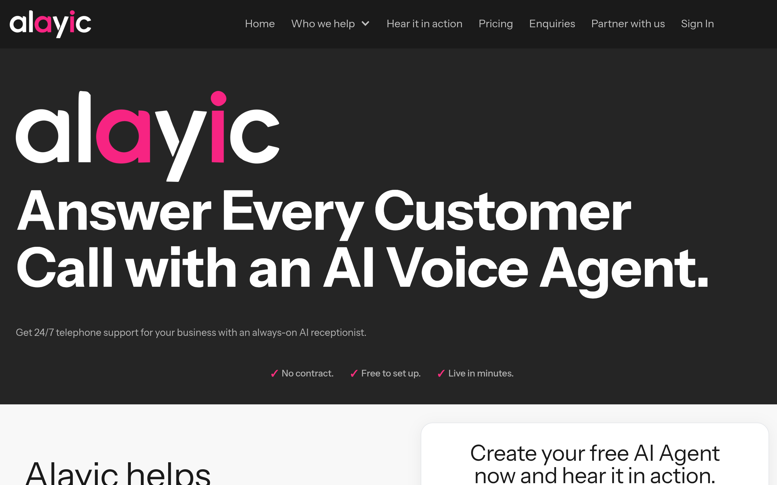 Alayic screenshot, image 1