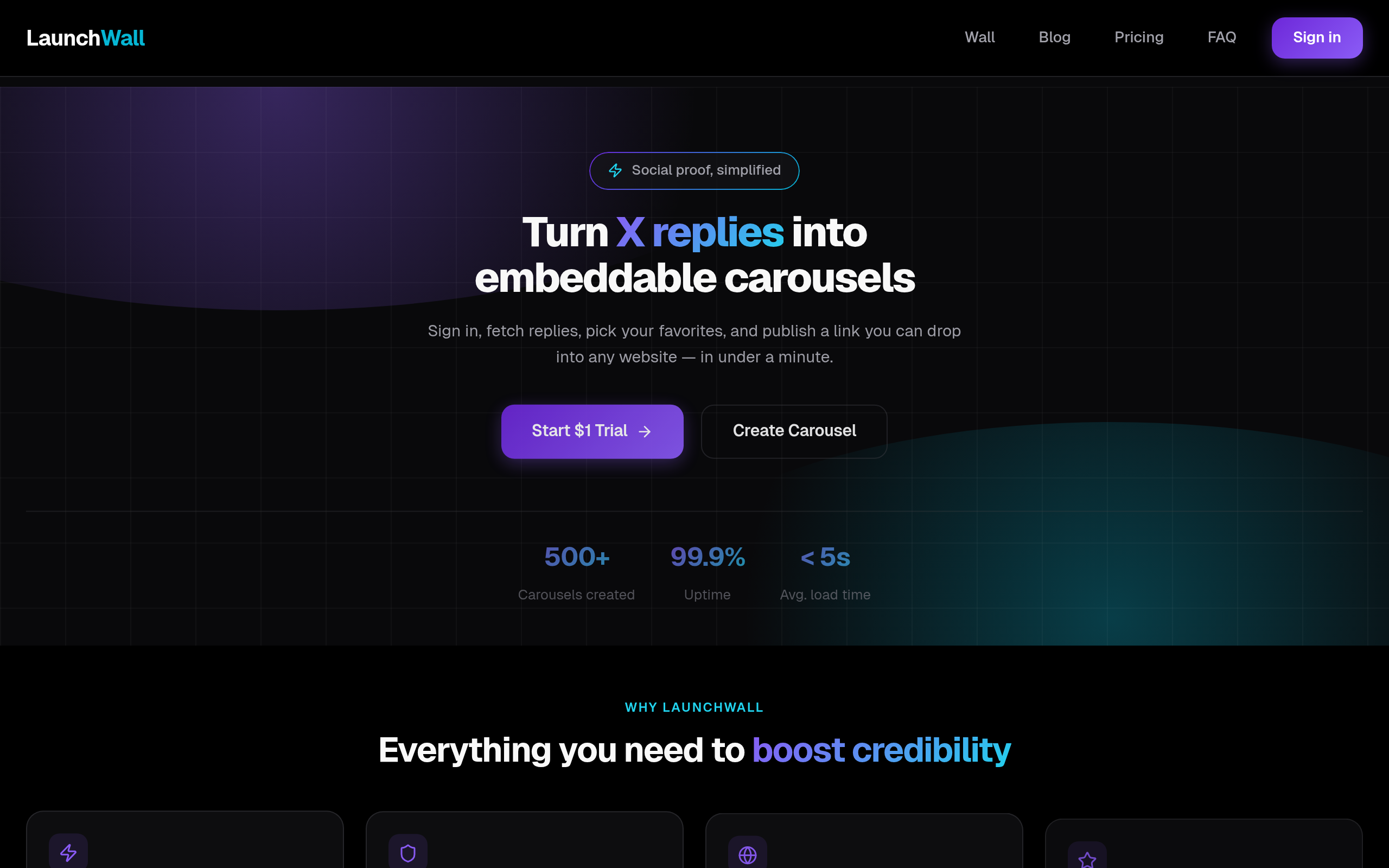 LaunchWall screenshot