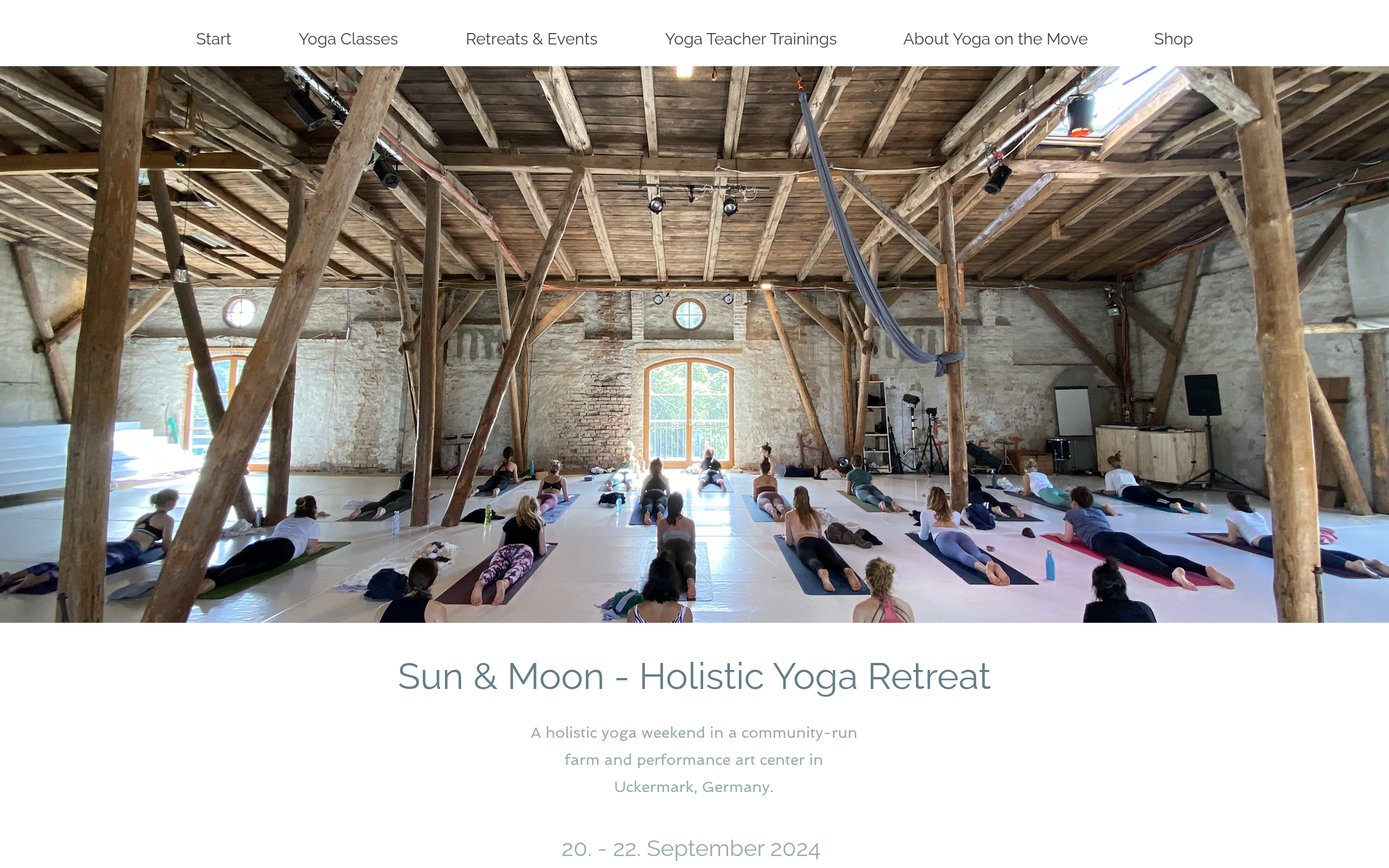 Sun & Moon - Holistic Yoga Retreat
