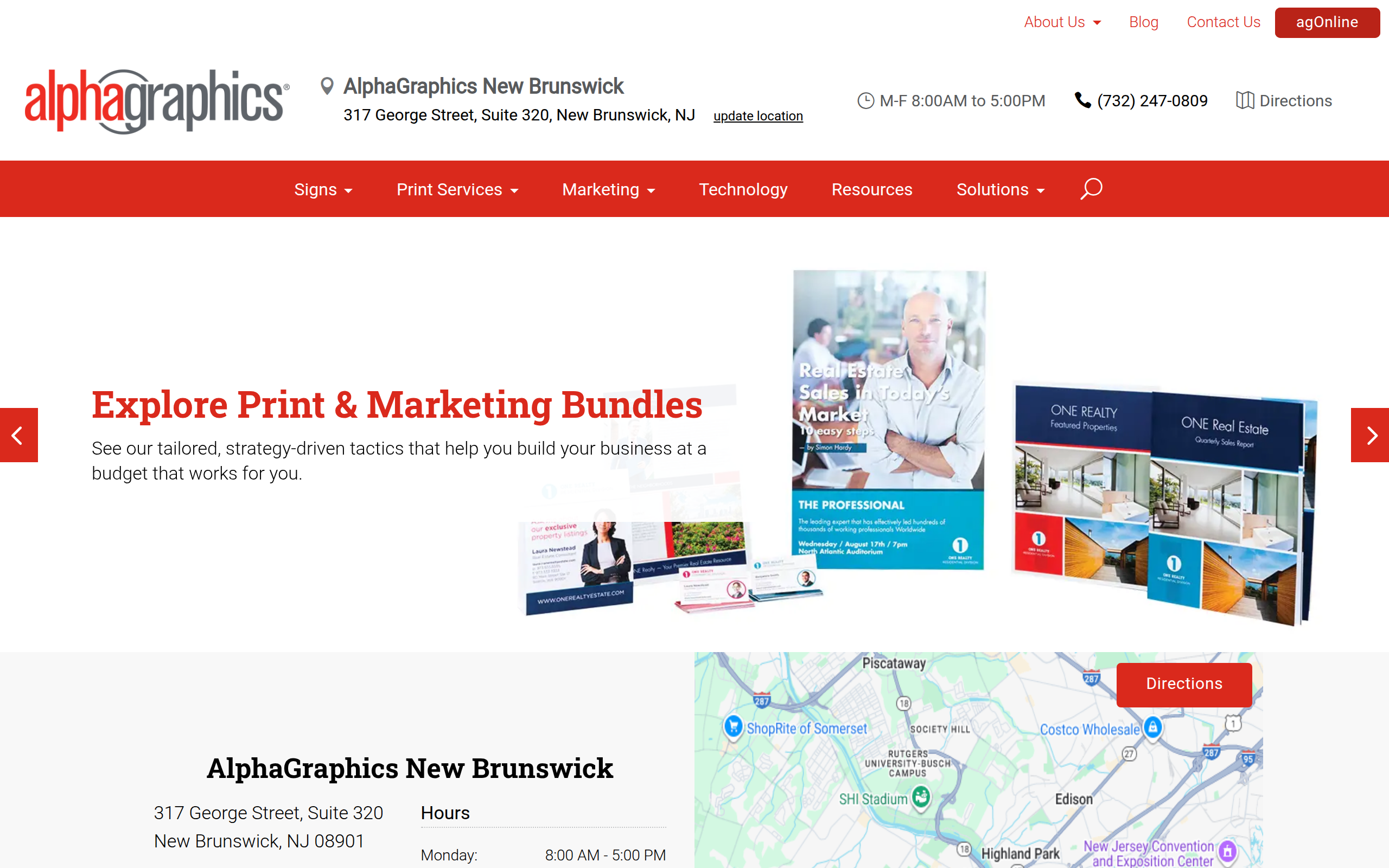 AlphaGraphics New Brunswick Screenshot