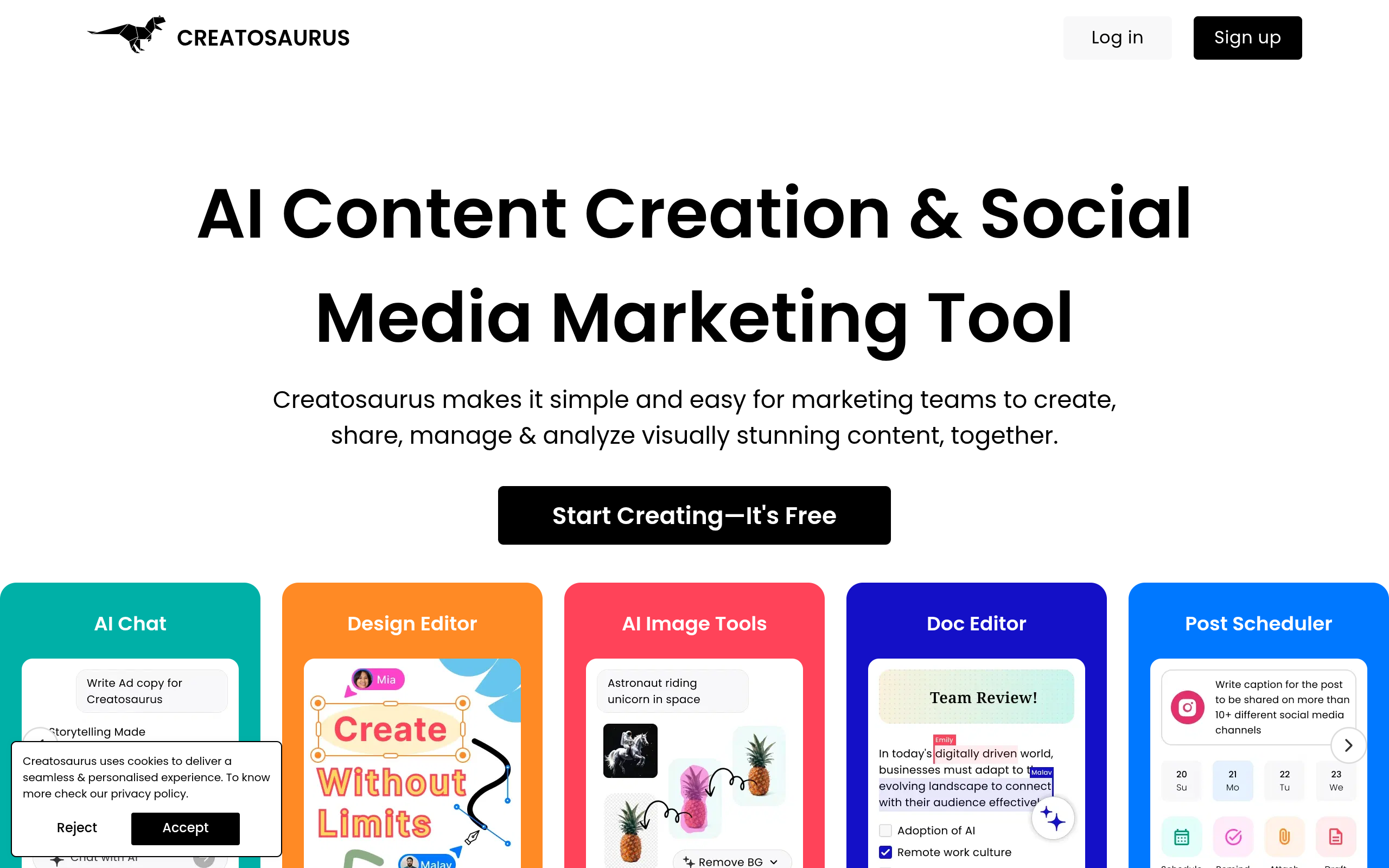 Creatosaurus screenshot