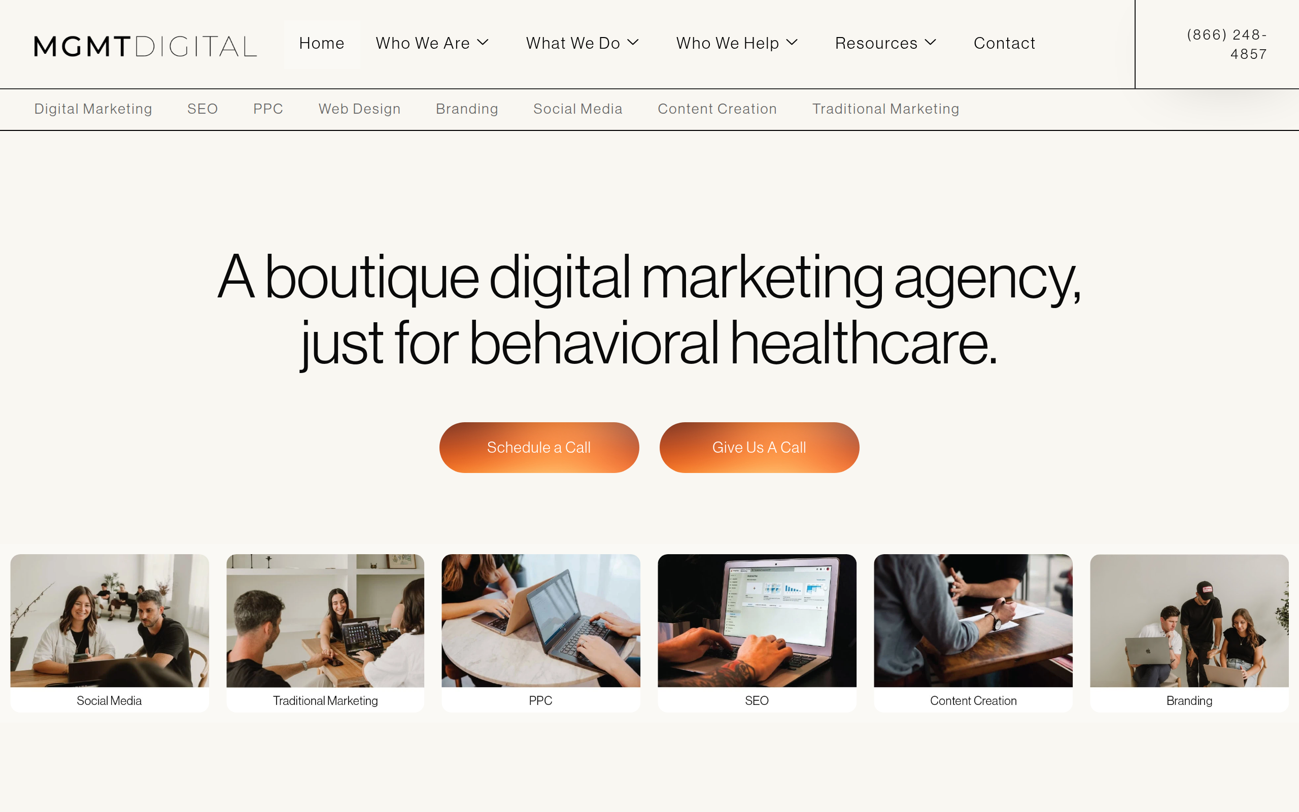 MGMT Digital Screenshot