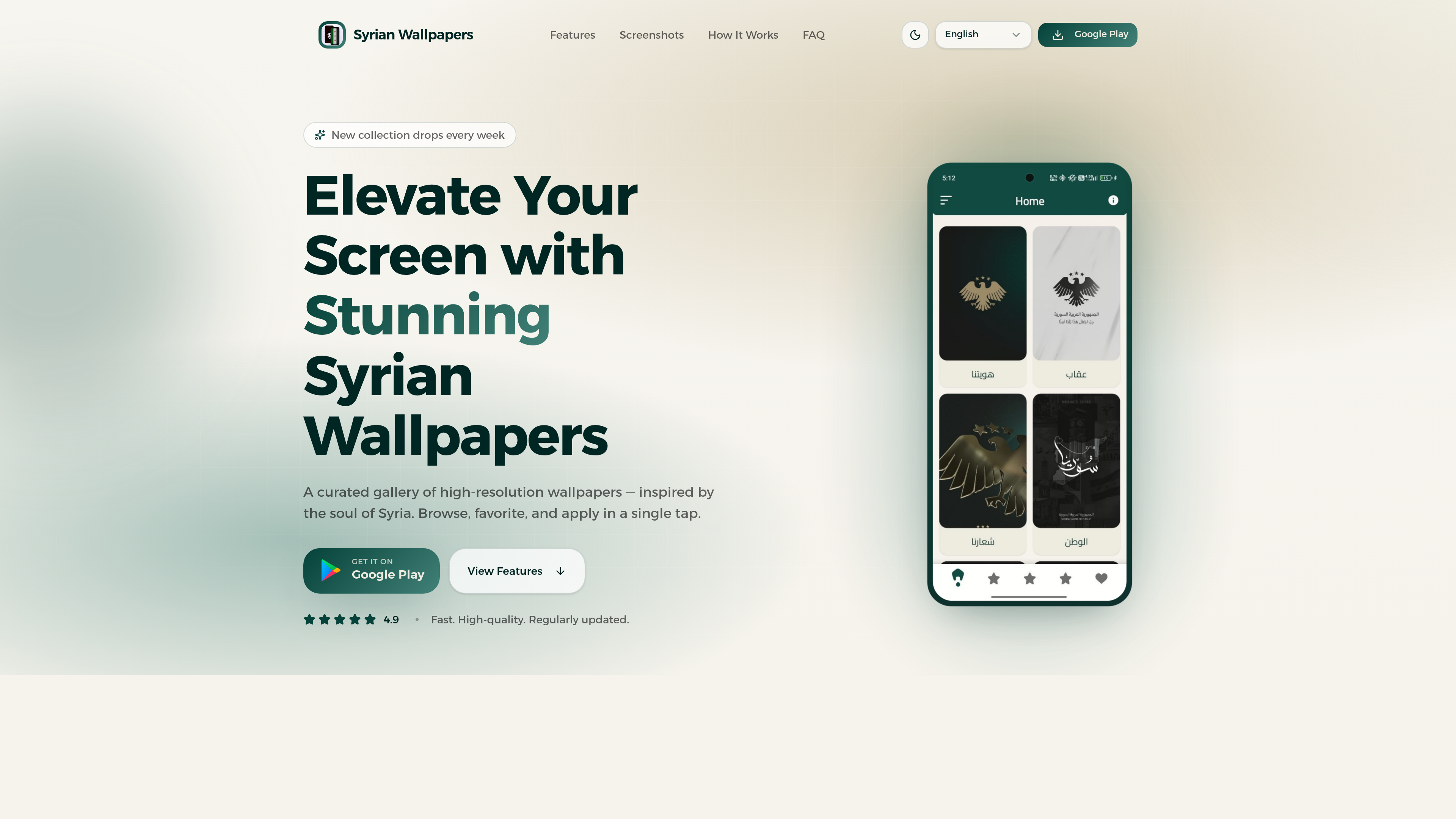Syrian Screen Art