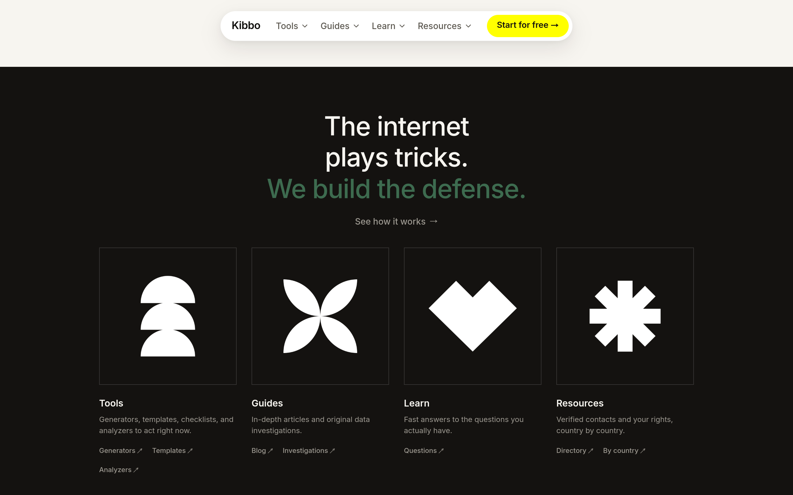 Kibbo screenshot, image 1