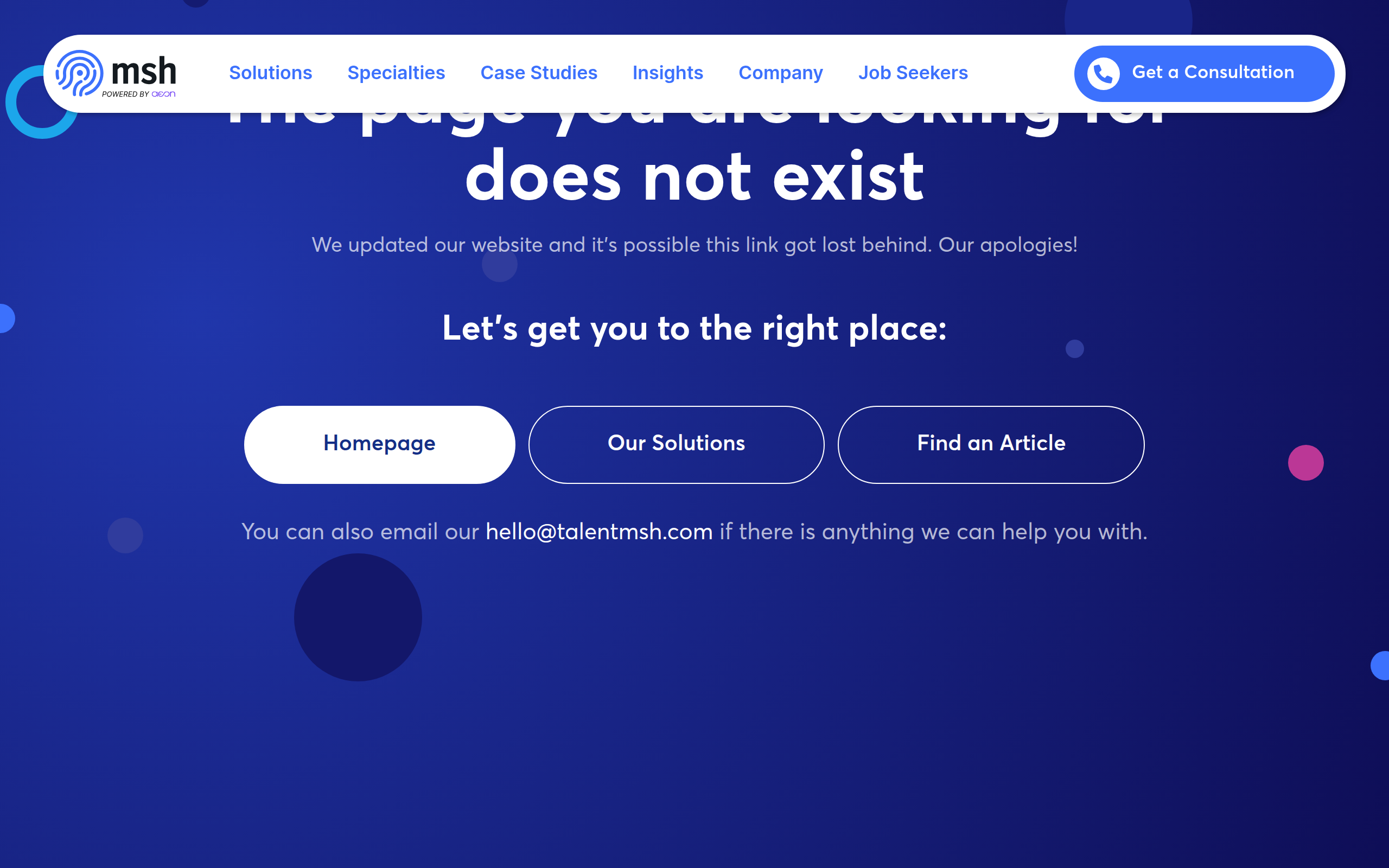 Talentmsh screenshot