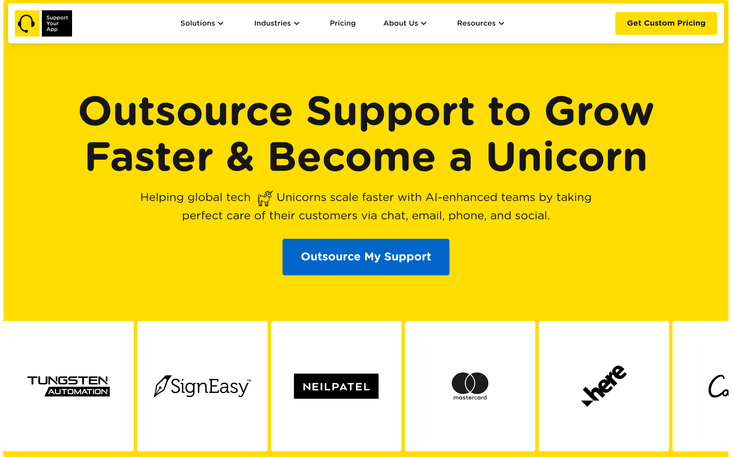 AI-Powered Customer Support Outsourcing screenshot, image 1