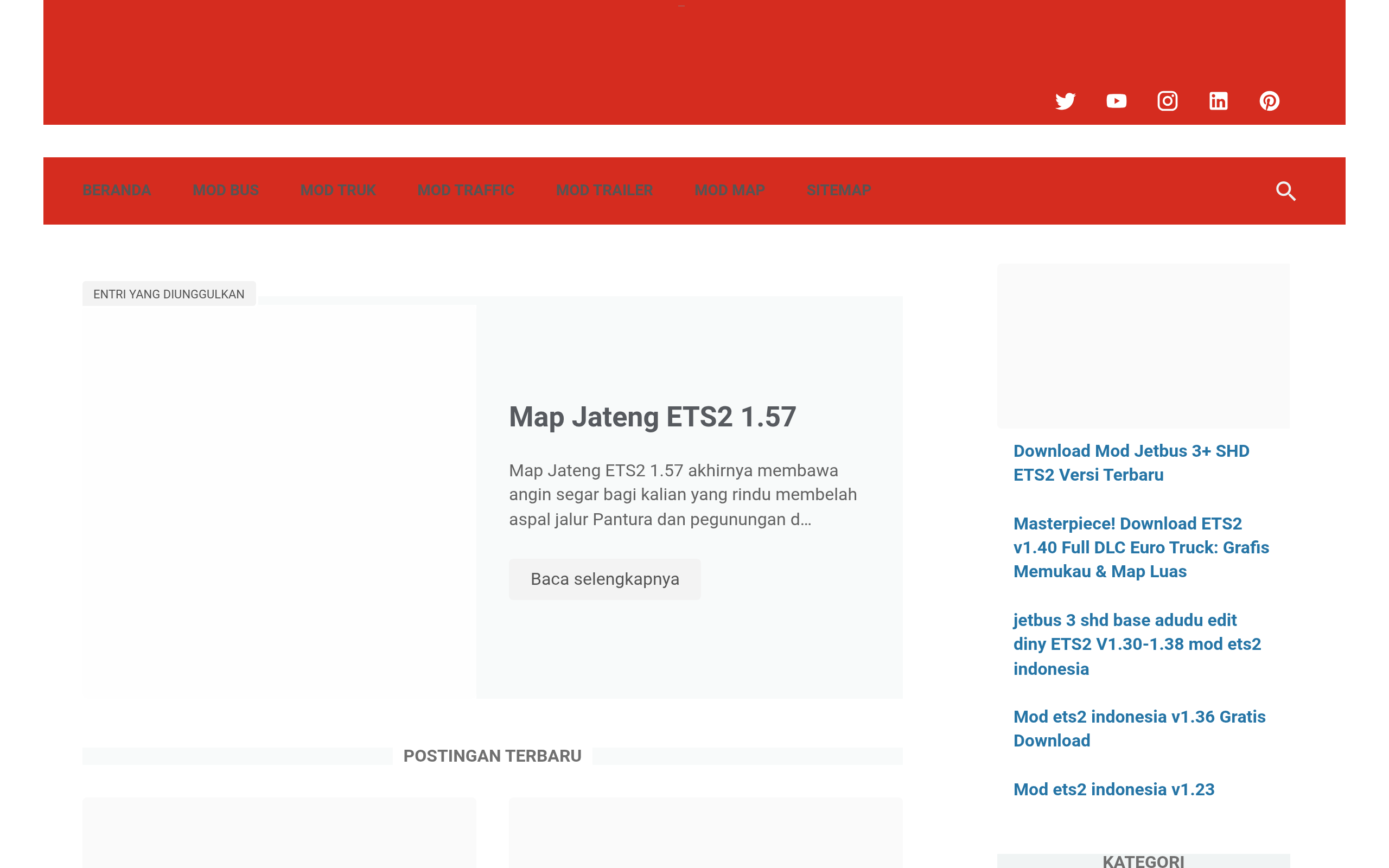 Screenshot of officialsimmod.com