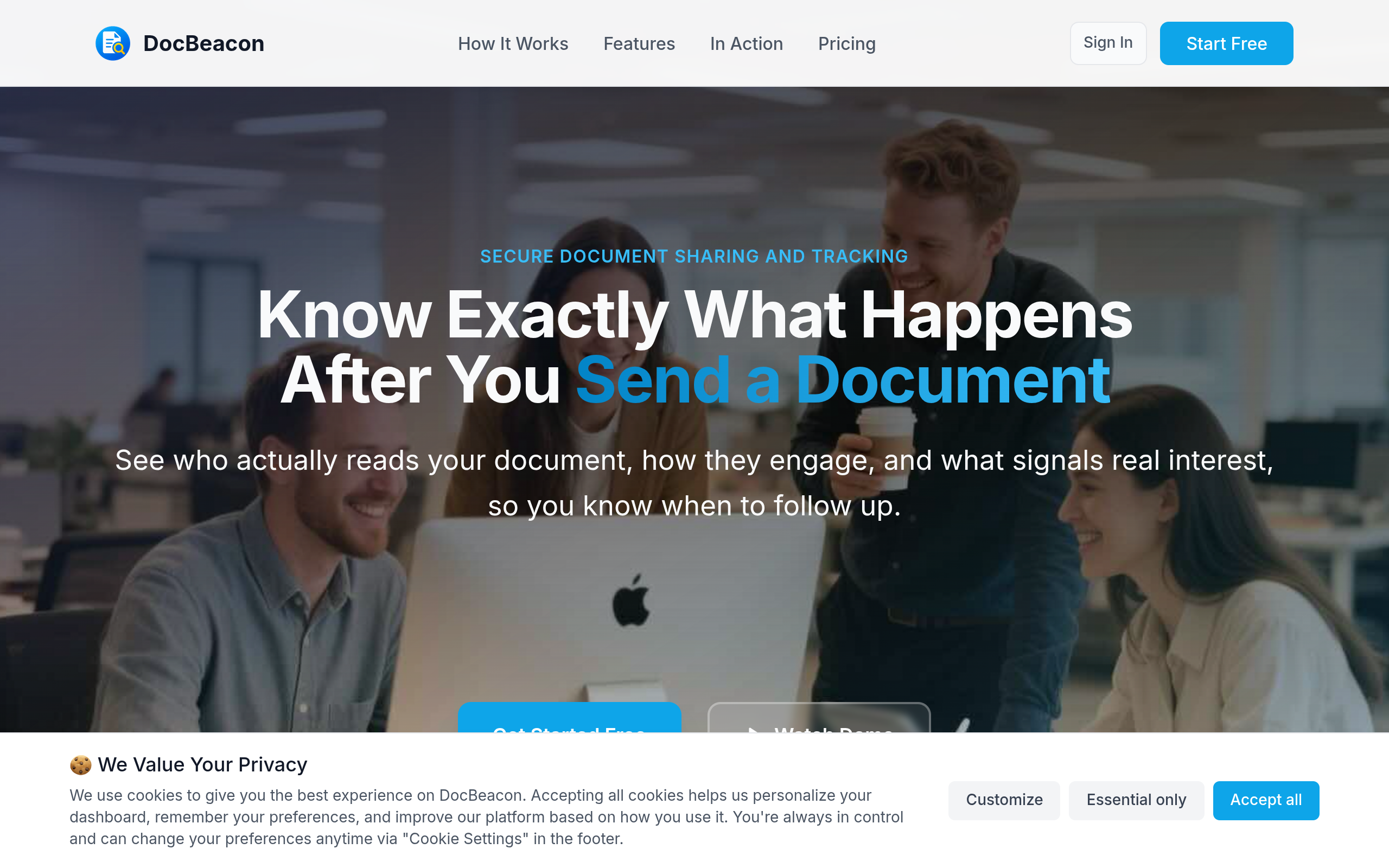 DocBeacon screenshot – image 1