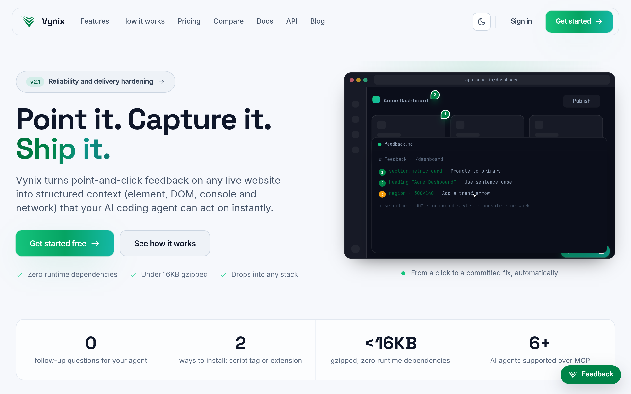 Vynix screenshot – image 1