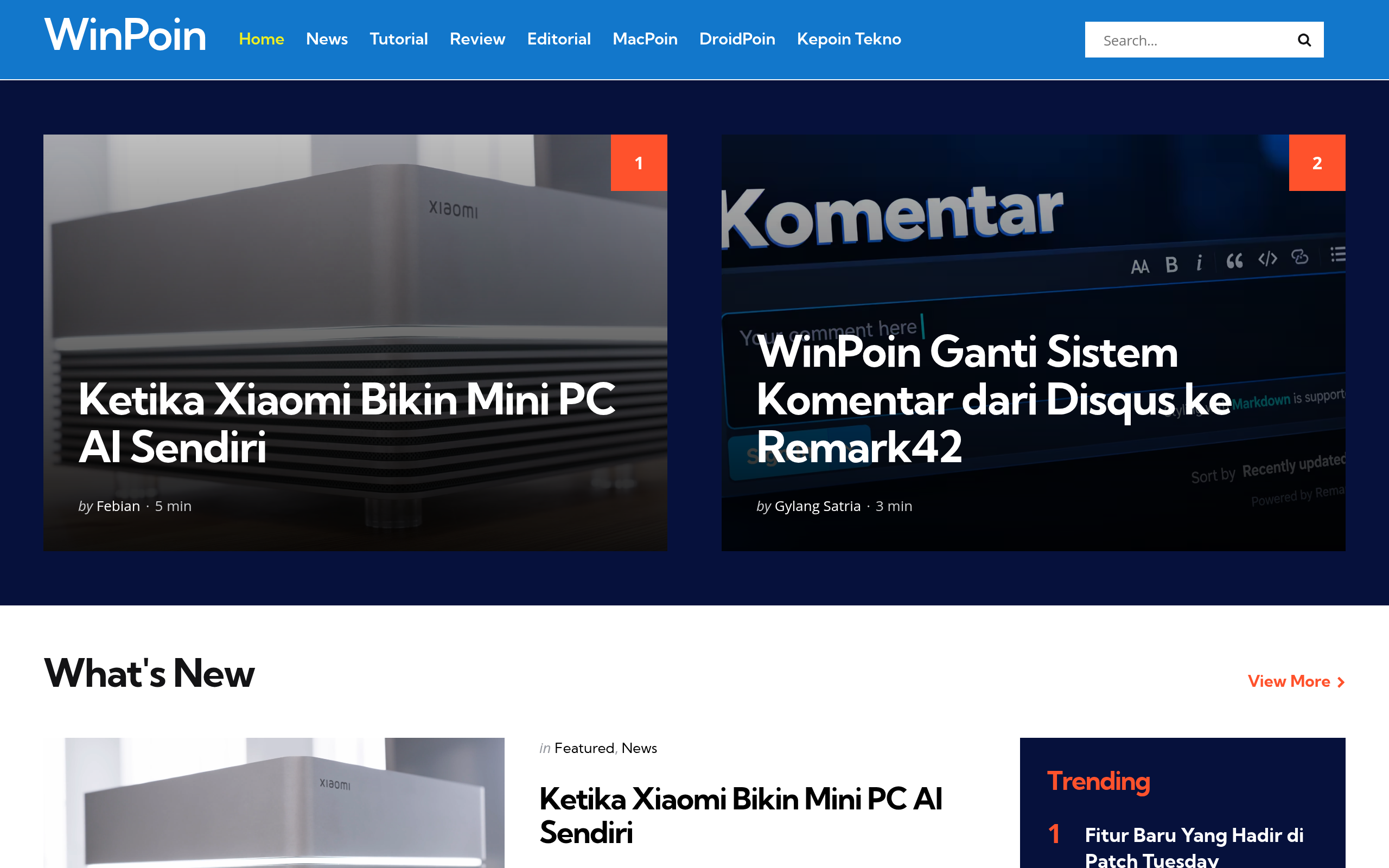 Screenshot of winpoin.com