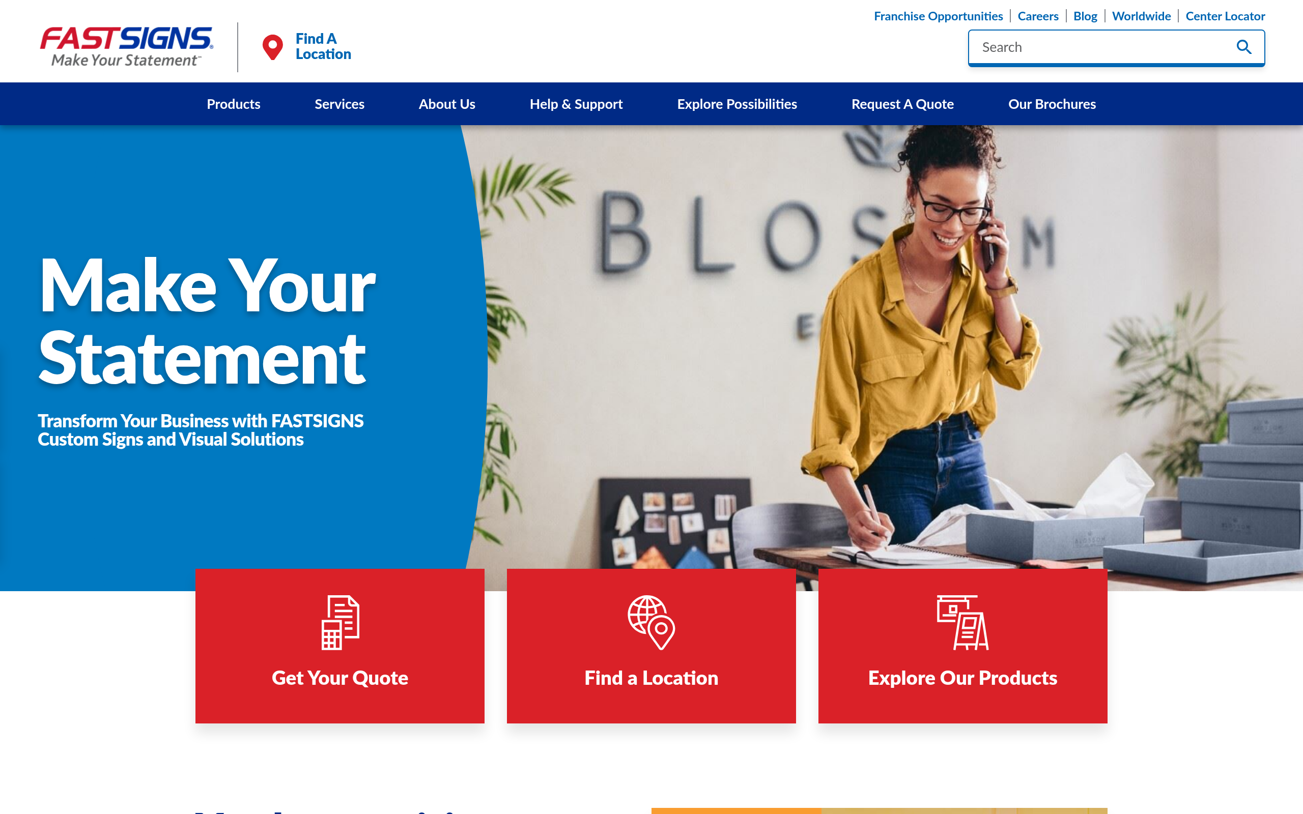 Fast Signs Screenshot