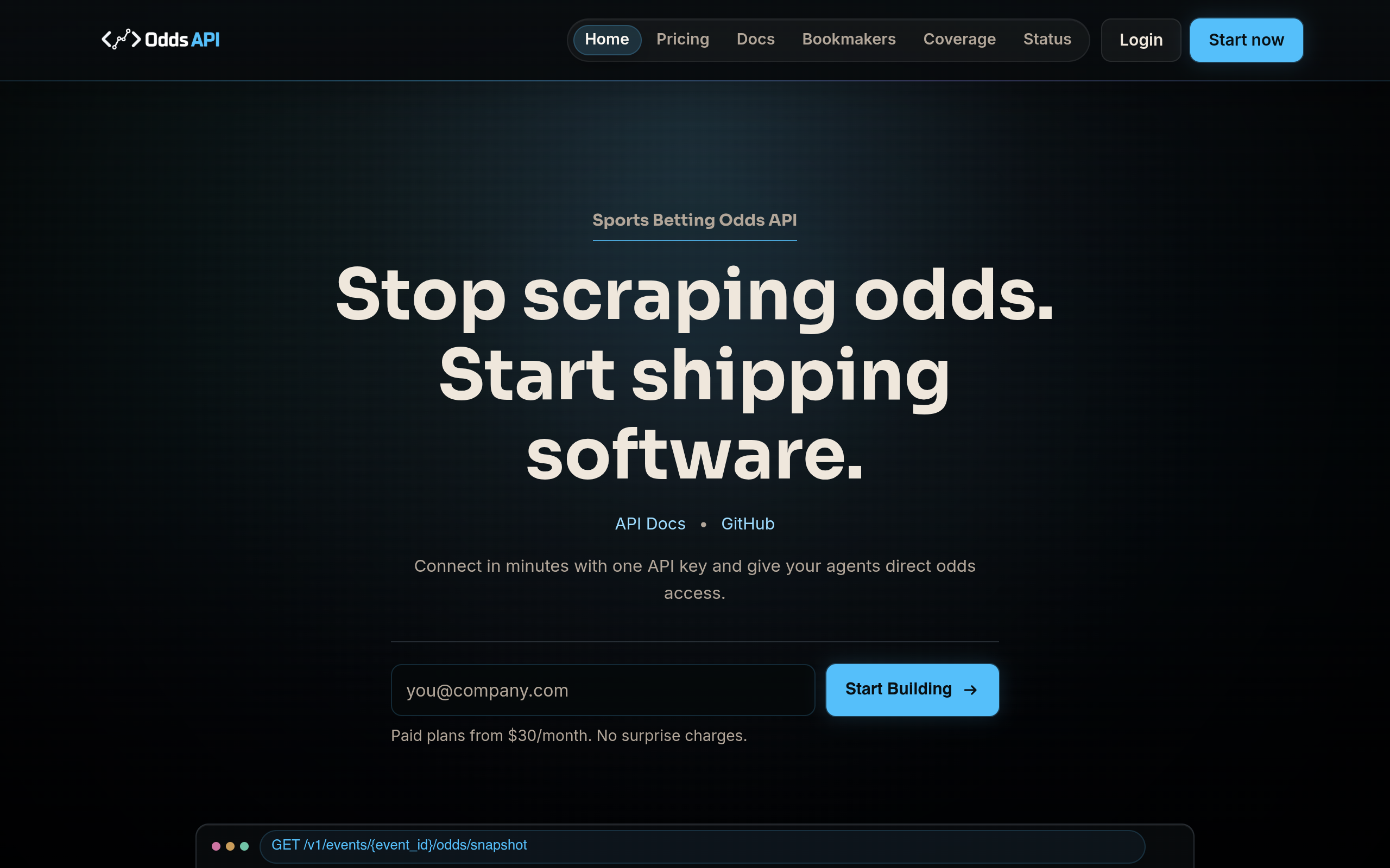 odds-api screenshot, image 1