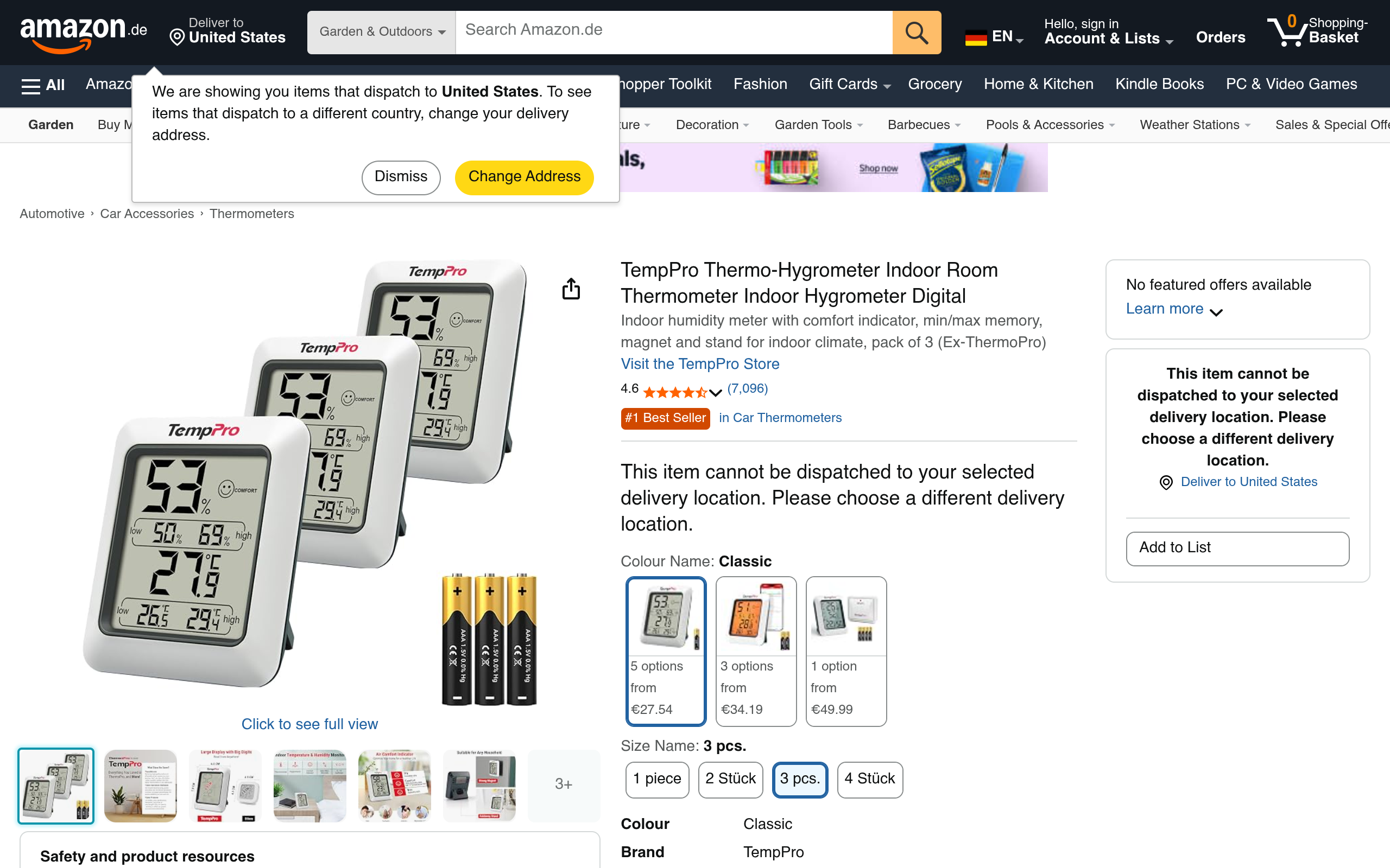 TempPro – digitales Thermo-Hygrometer