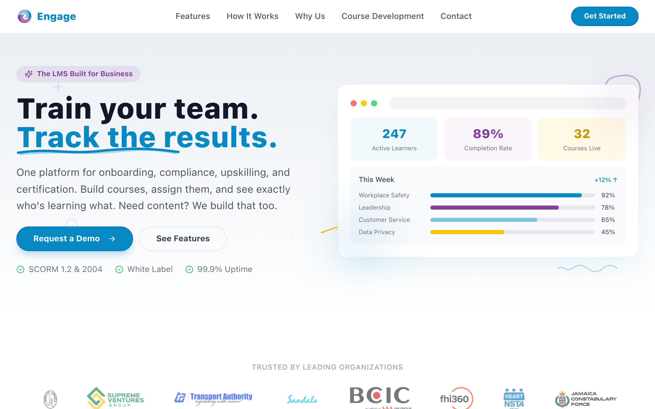 Screenshot of edufocalengage.com