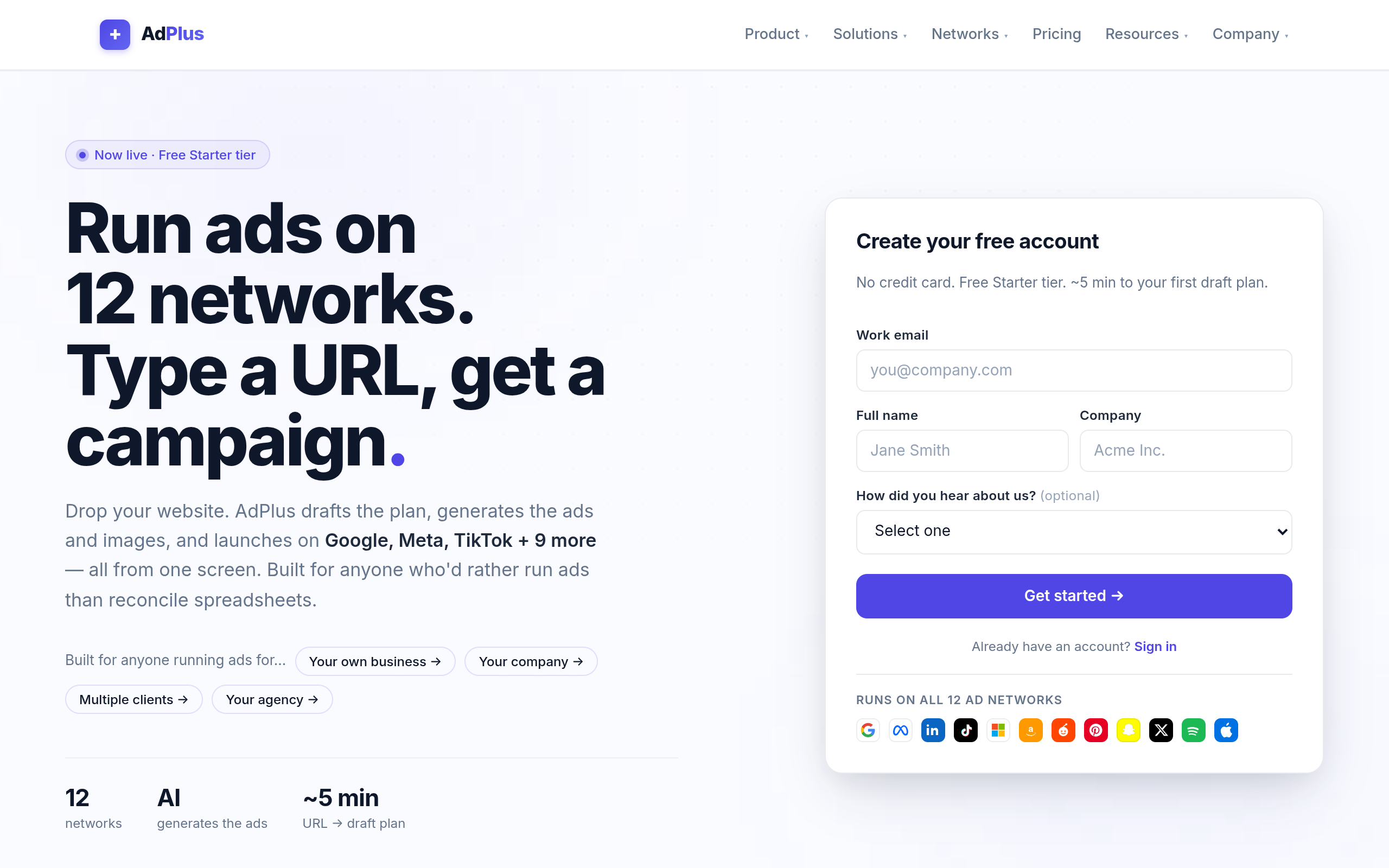 AdPlus screenshot – image 1