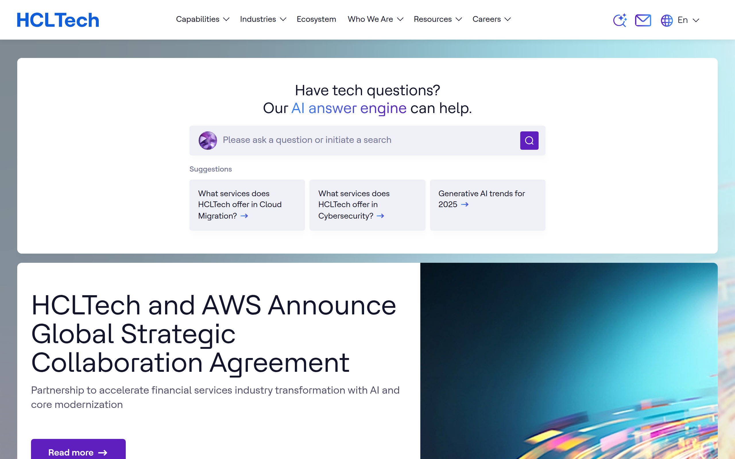 Hcl Technologies screenshot
