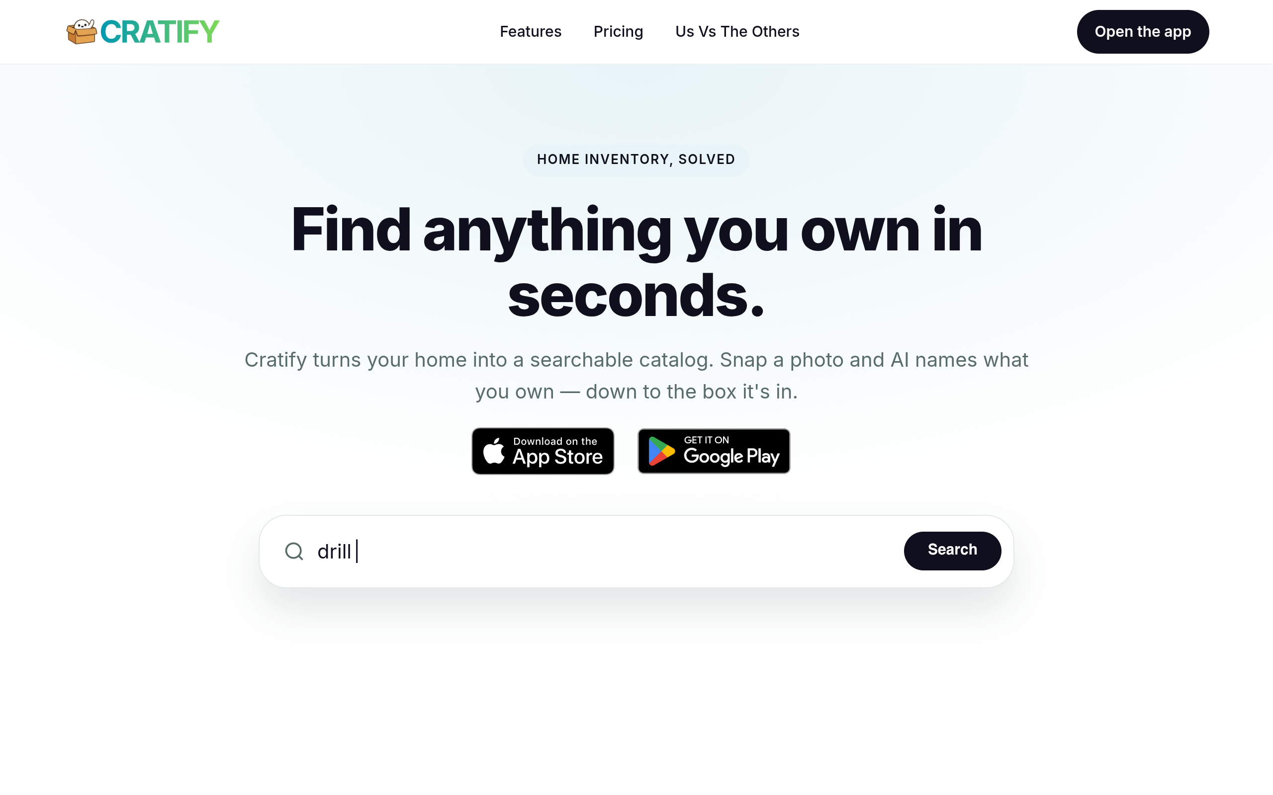 Cratify screenshot, image 1