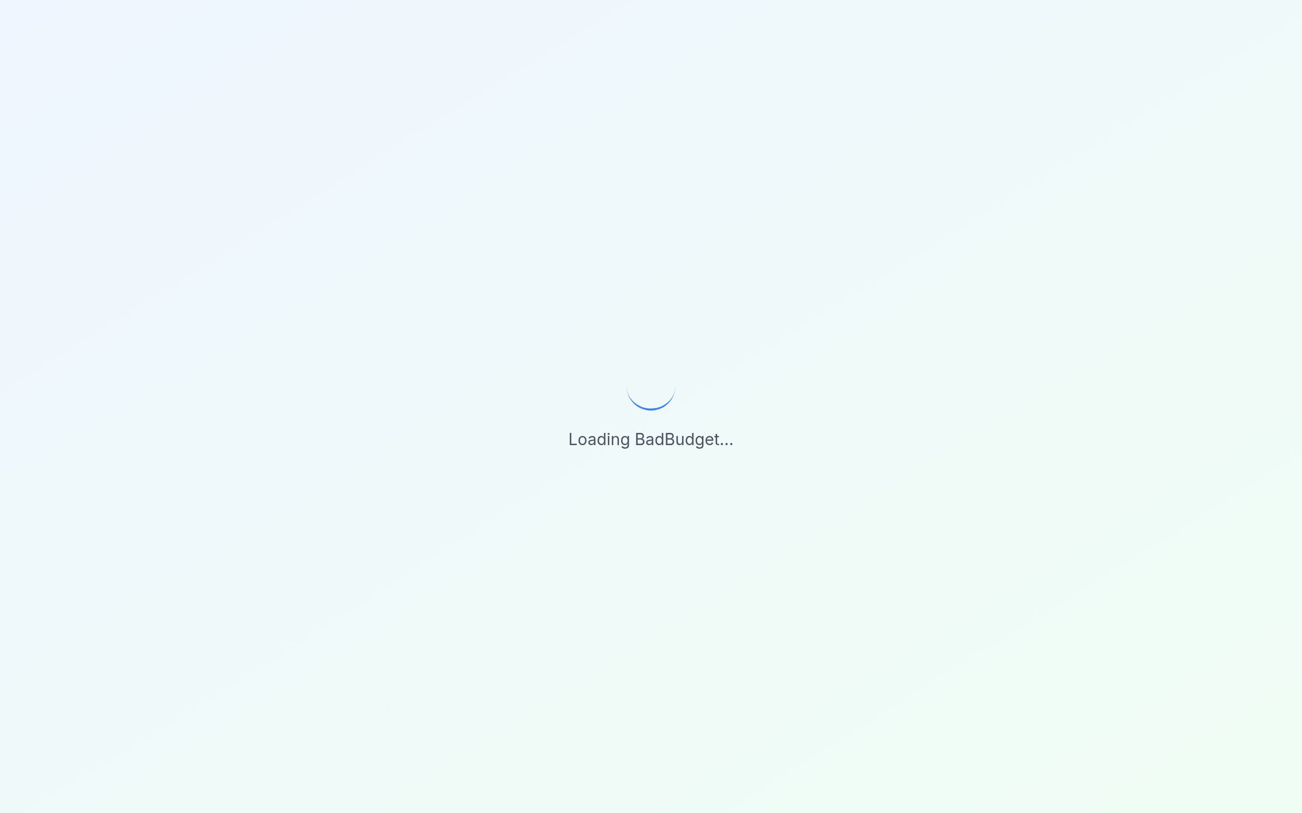 Preview of Bad Budget