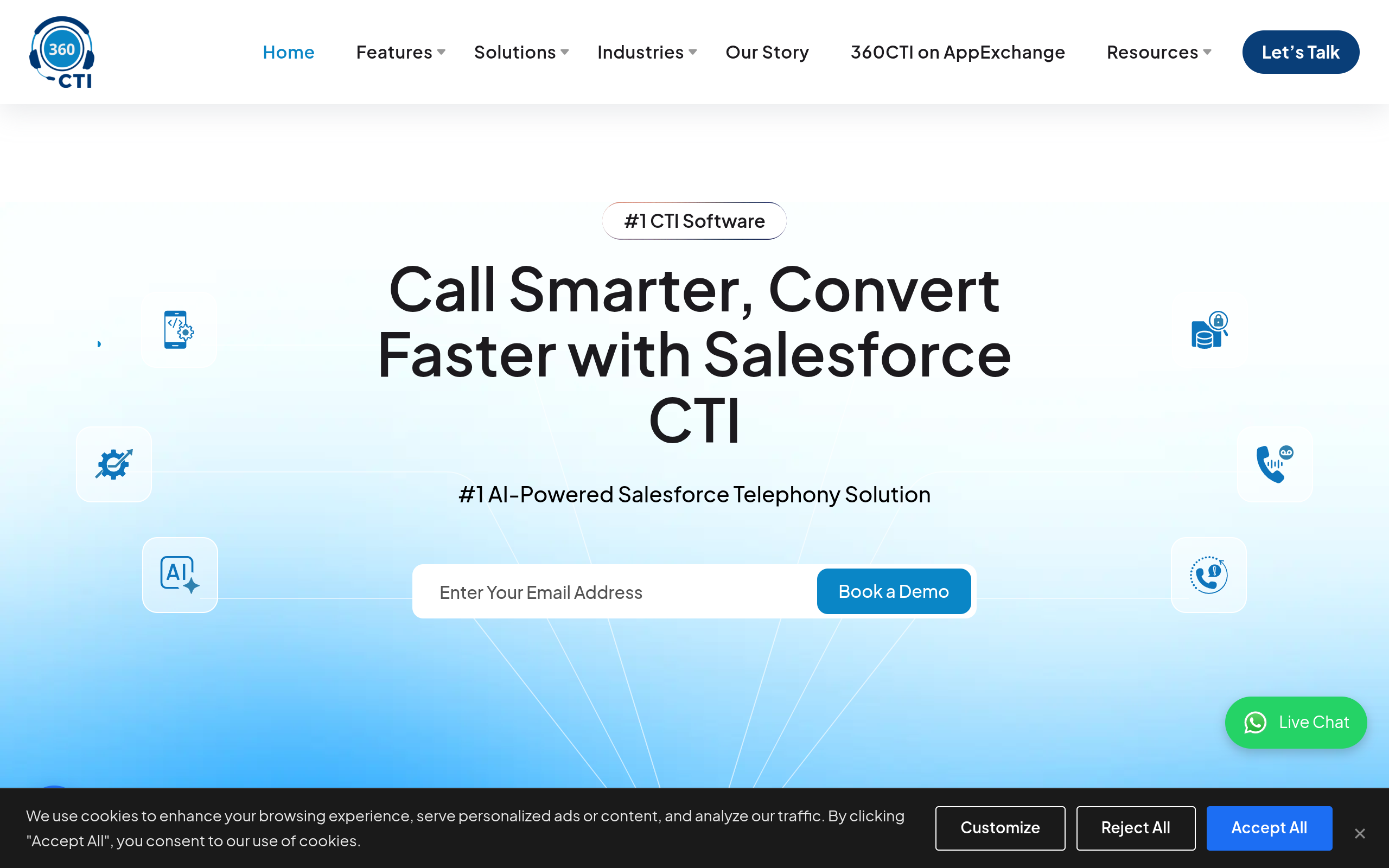 360 CTI screenshot – image 1