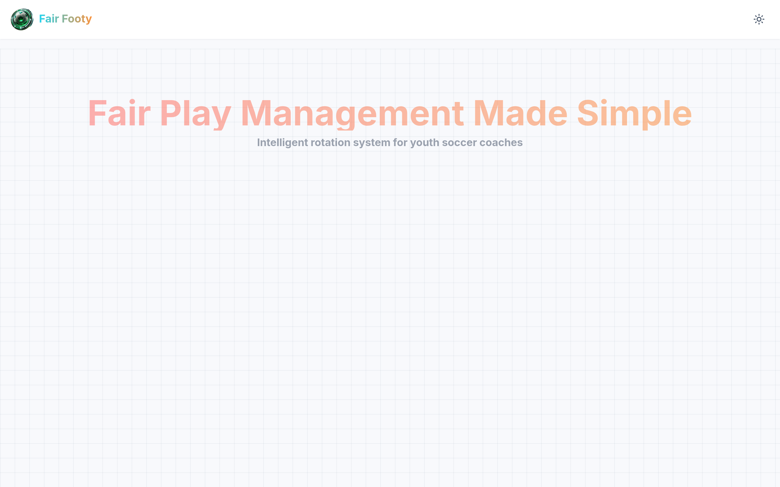 FAIR Footy - Innovative platform promoting equal opportunities and fair play in soccer communities worldwide