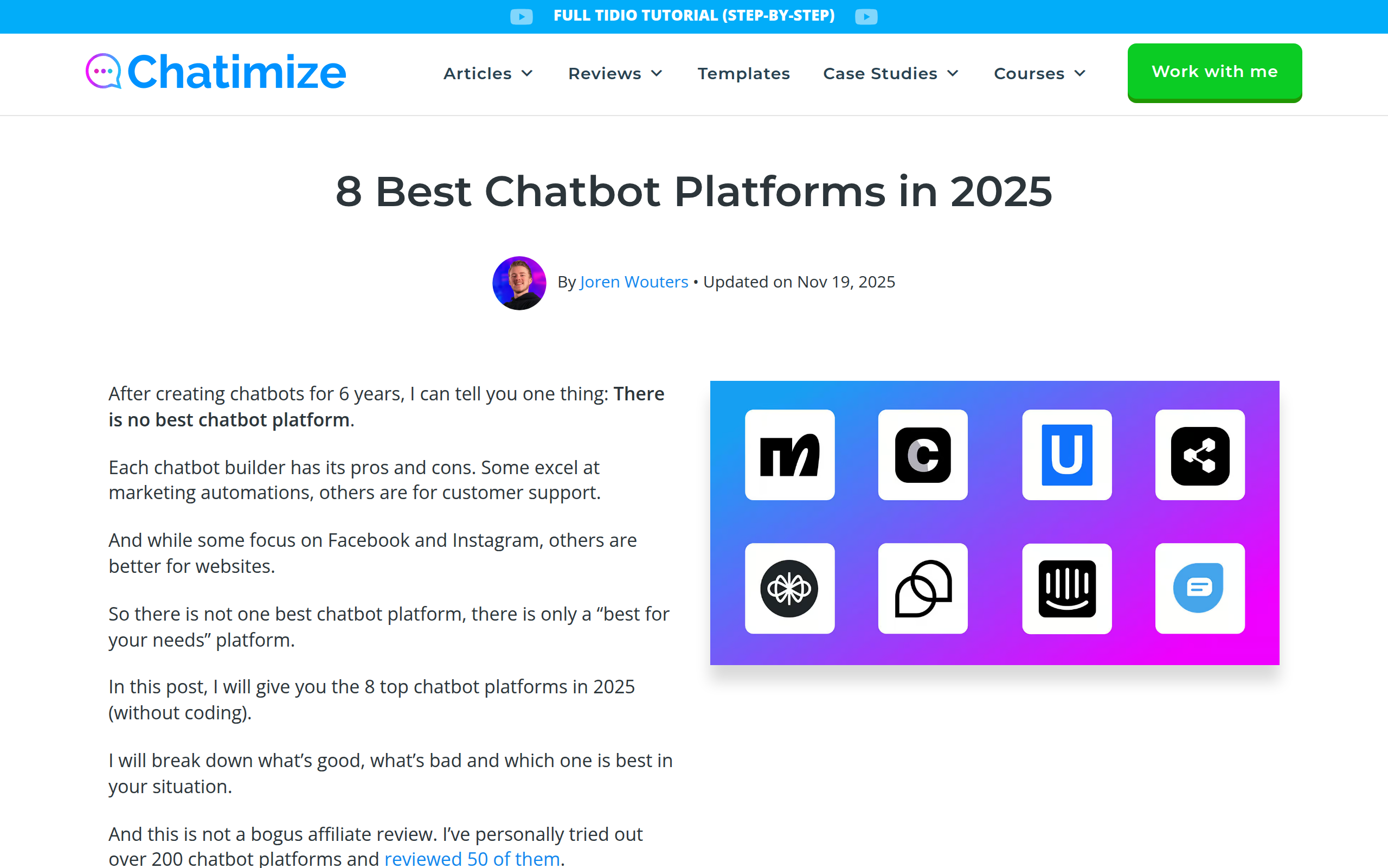 Voiceflow screenshot