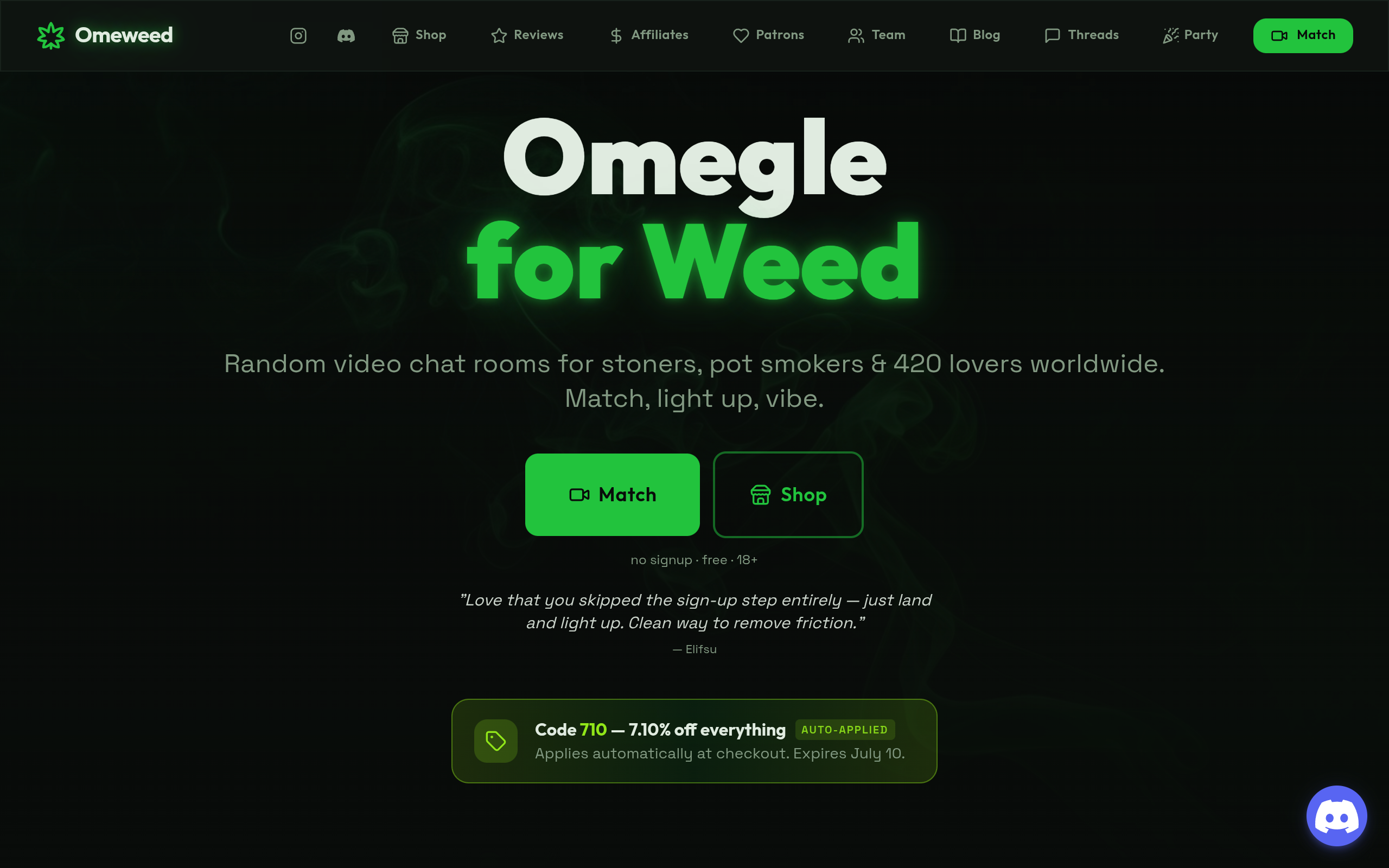 Omeweed screenshot – image 1