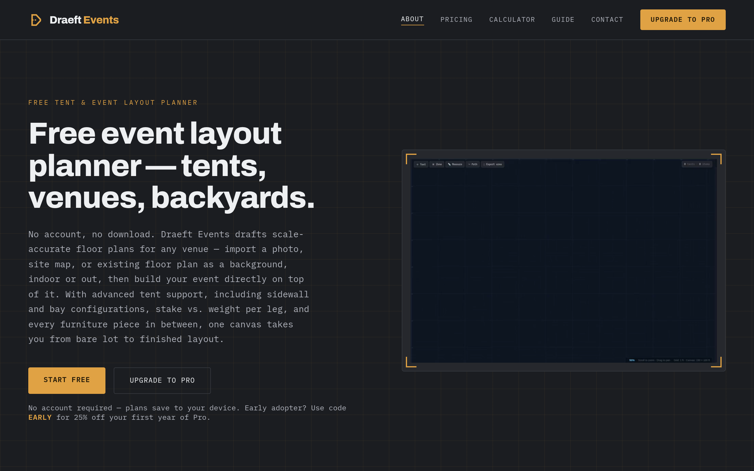 Draeft Events screenshot – image 1