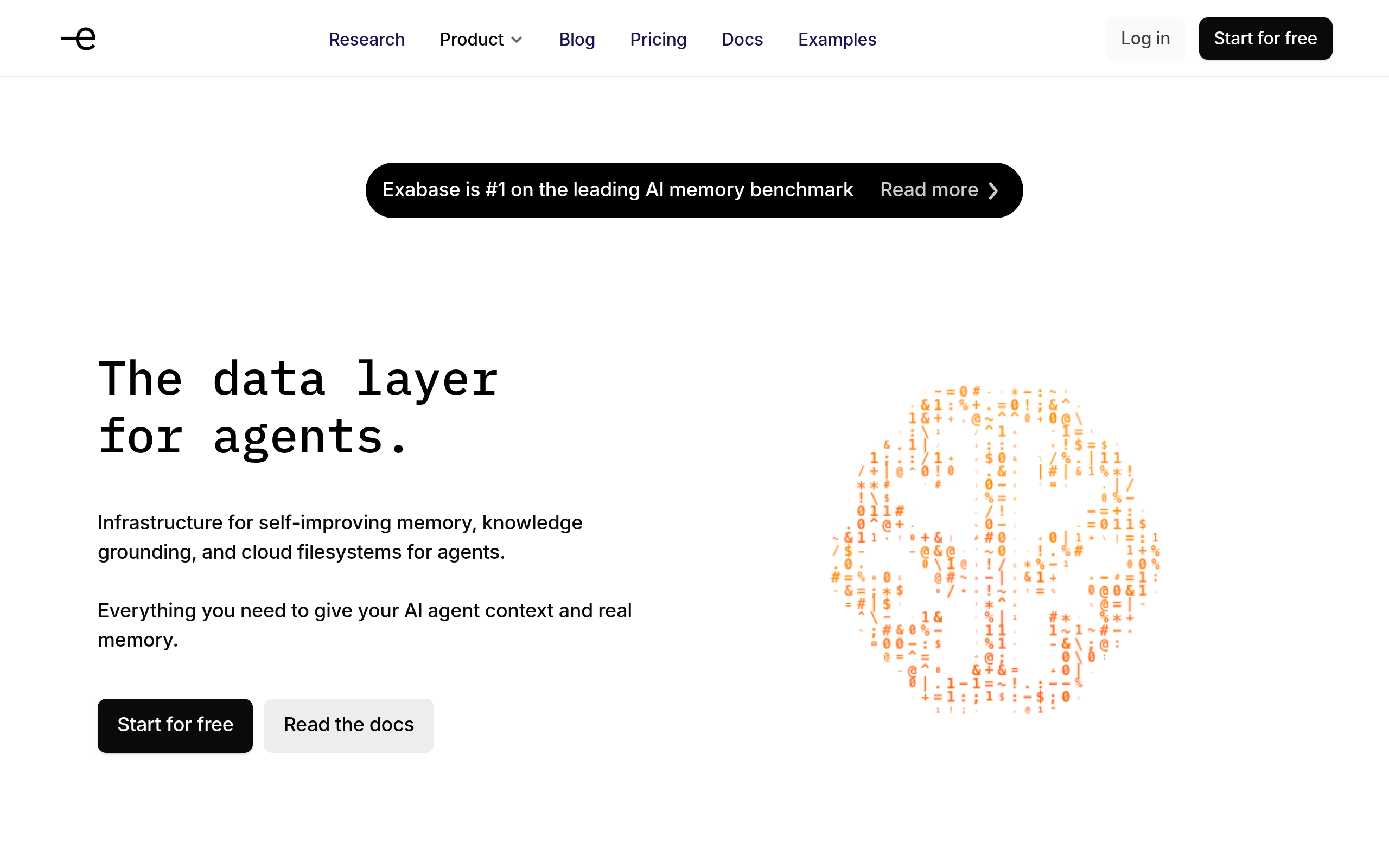 Exabase screenshot – image 1